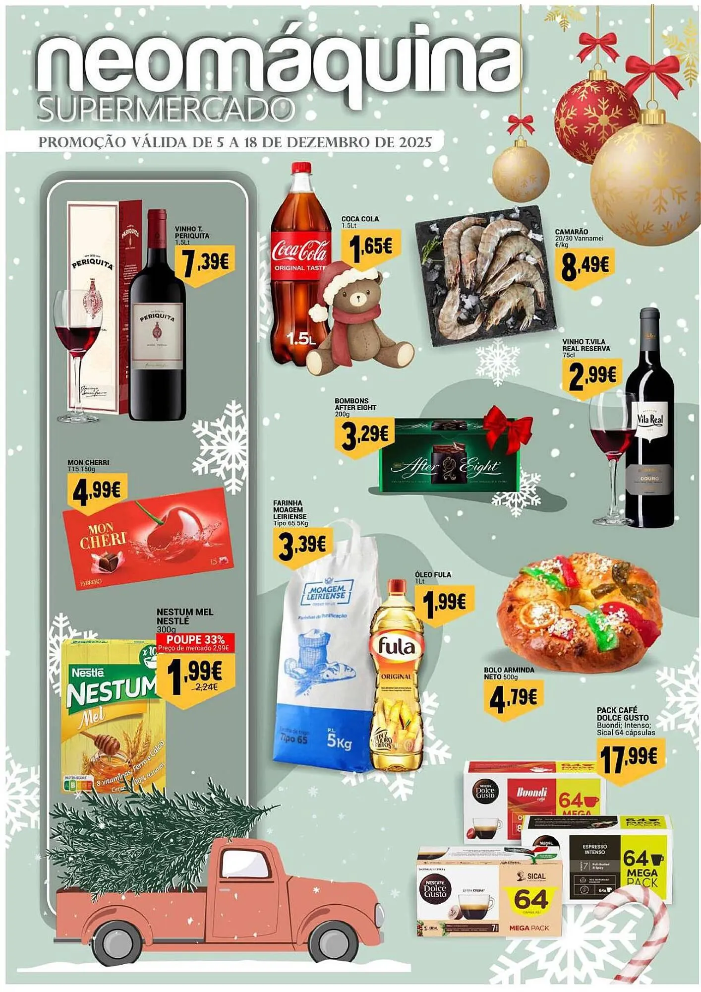 Folheto Folheto Neomáquina de 5 de dezembro até 18 de dezembro 2025 - Pagina 1