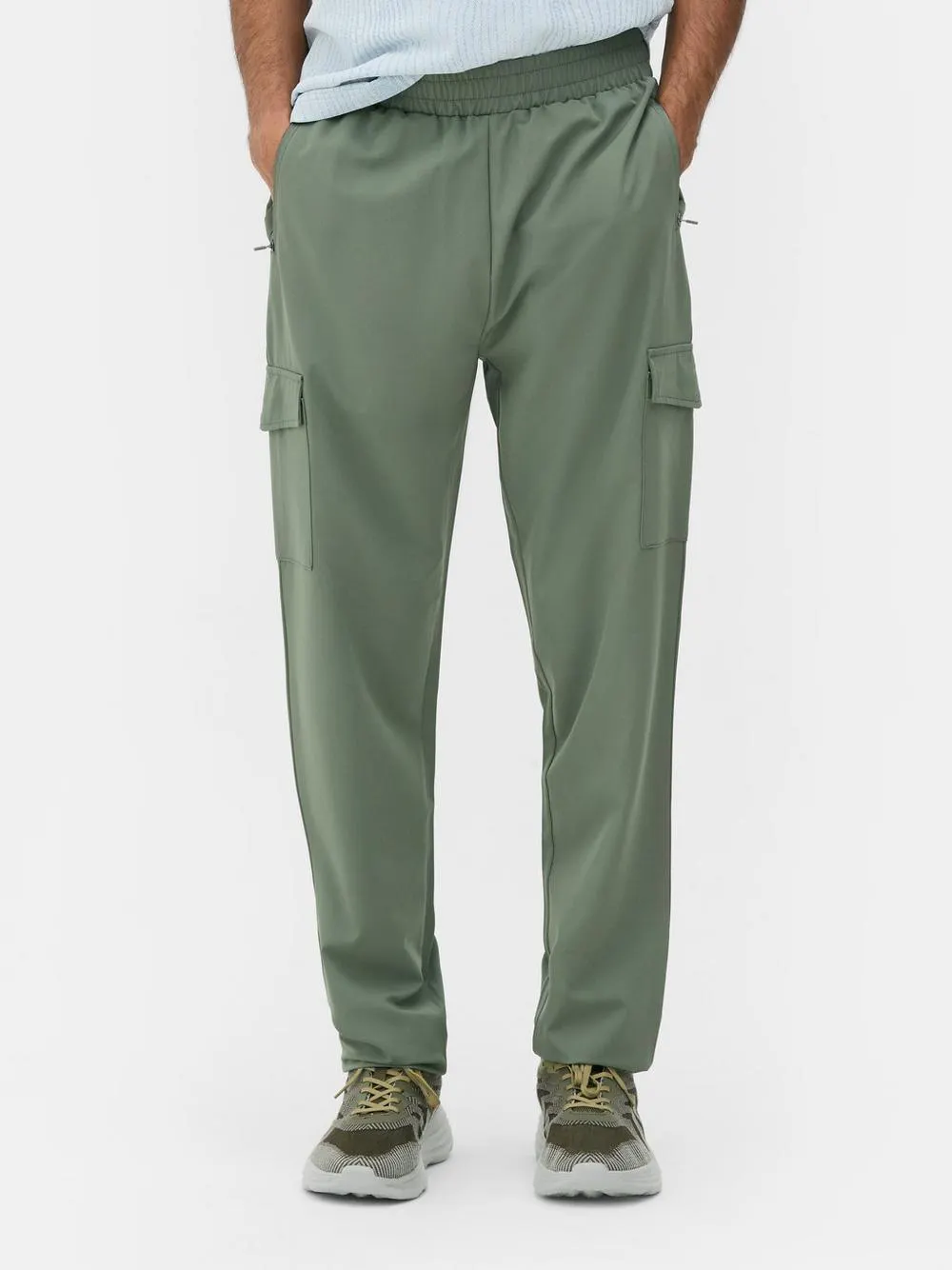 Woven Cargo Joggers