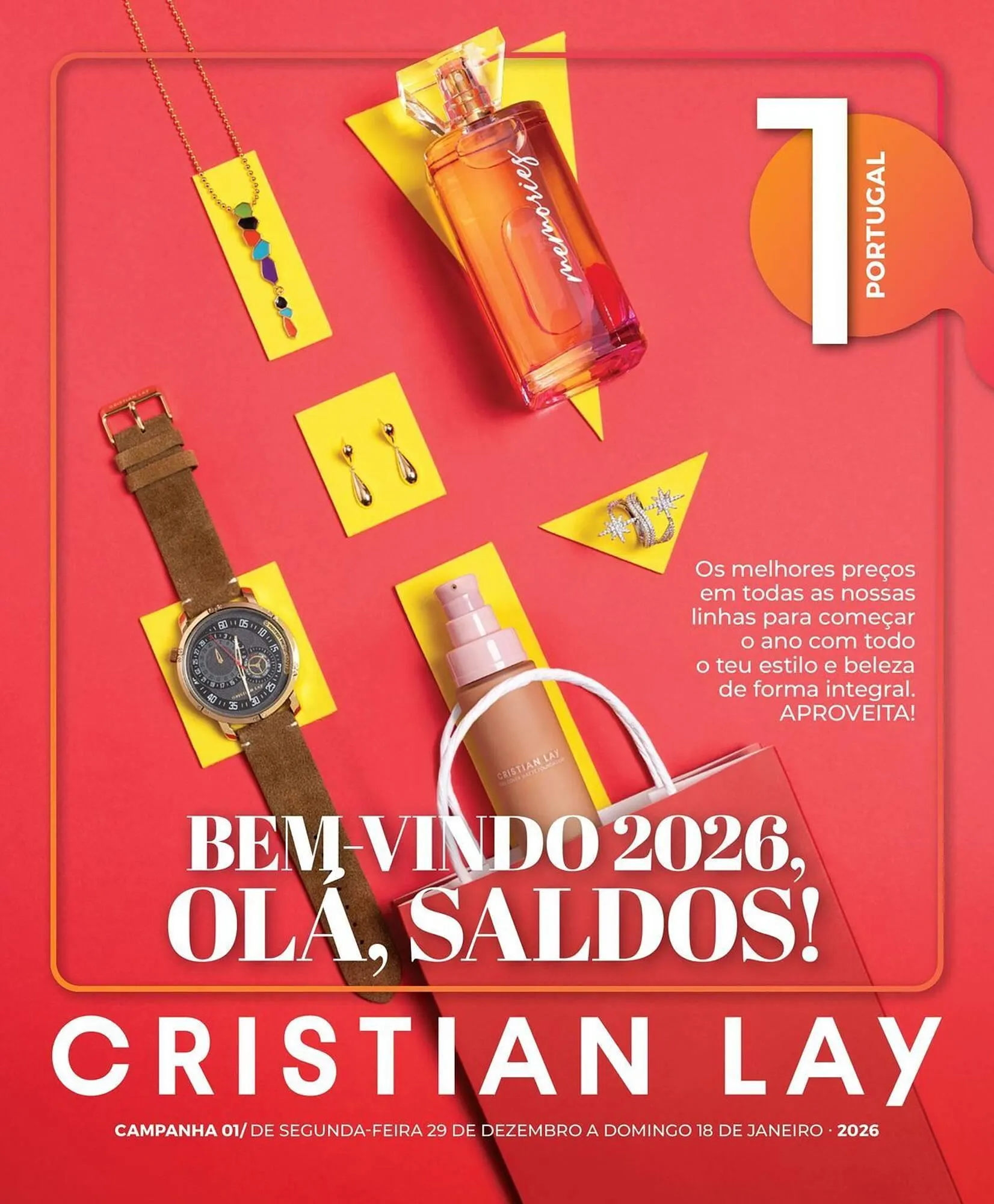 Folheto Catálogo Cristian Lay de 29 de dezembro até 18 de janeiro 2026 - Pagina 1