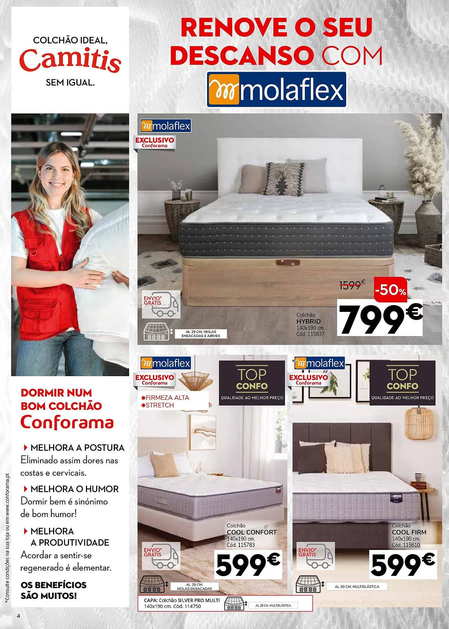 Folheto Folheto Conforama de 1 de maio até 29 de maio 2025 - Pagina 4