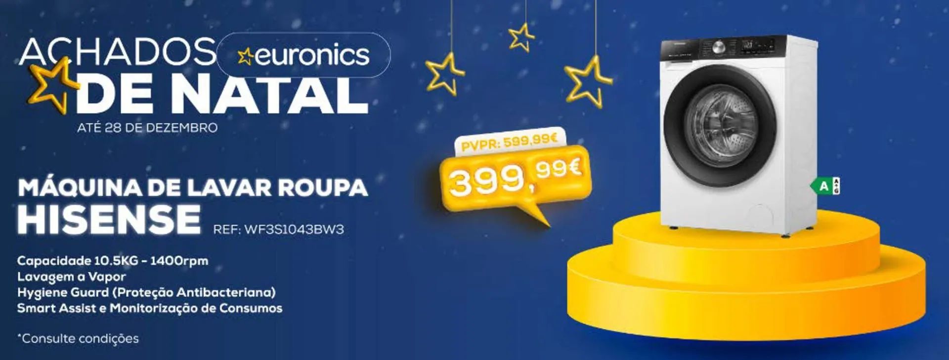 Folheto Folheto Euronics de 22 de dezembro até 28 de dezembro 2025 - Pagina 1