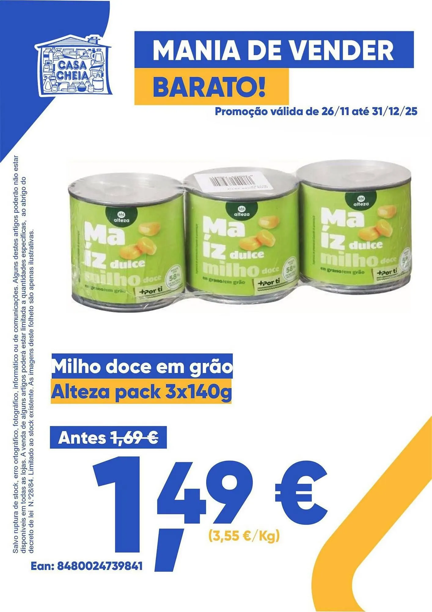 Folheto Folheto Casa Cheia de 26 de novembro até 31 de dezembro 2025 - Pagina 2