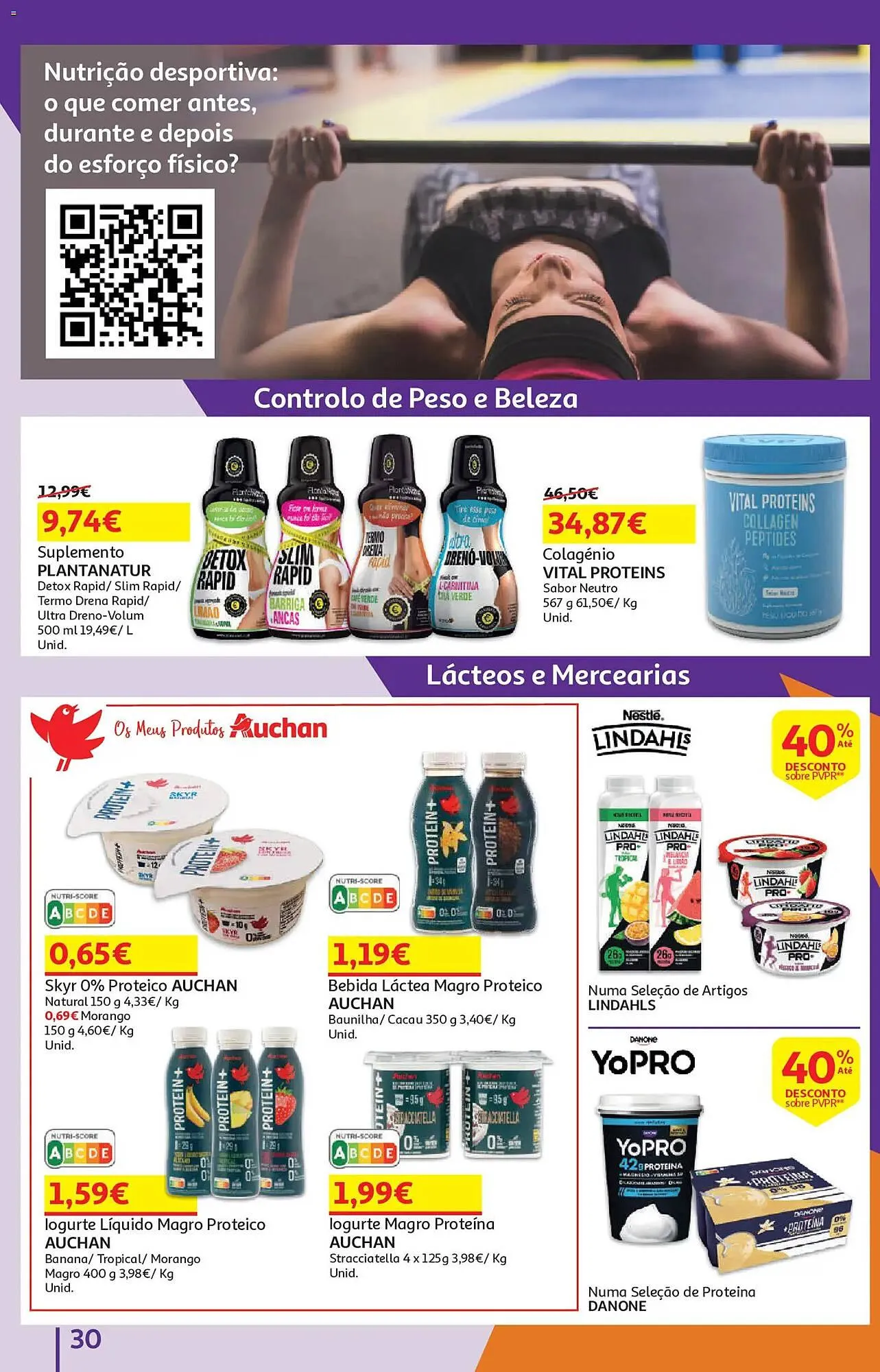 Folheto Folheto Auchan de 6 de maio até 22 de maio 2026 - Pagina 30