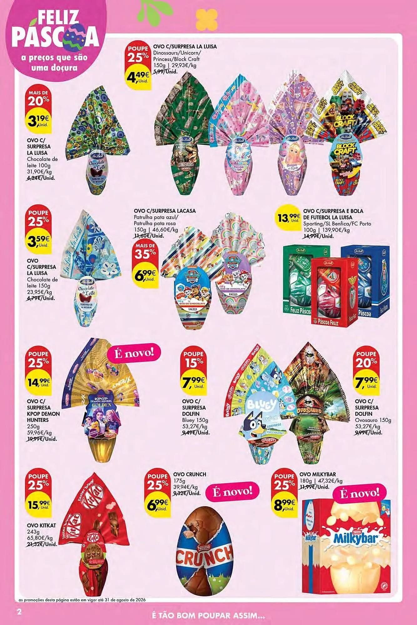 Folheto Folheto Pingo Doce de 12 de março até 18 de março 2026 - Pagina 2