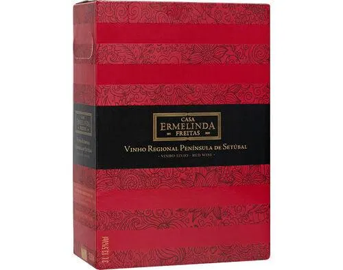 vinho tinto casa ermelinda freitas setúbal bag in box 3l