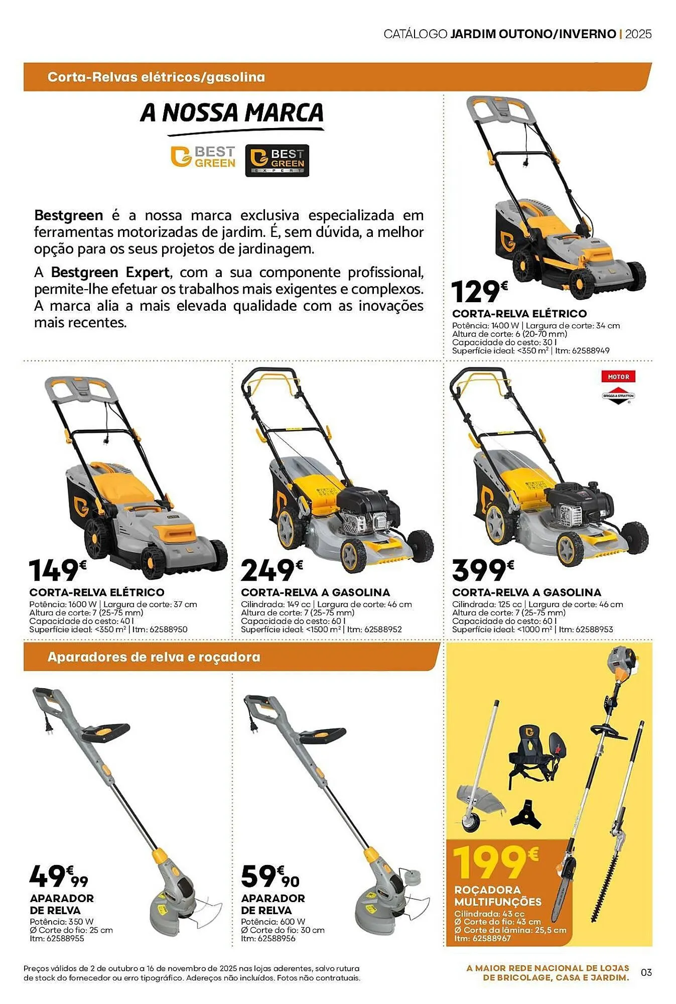 Folheto Folheto Bricomarché de 2 de outubro até 16 de novembro 2025 - Pagina 3