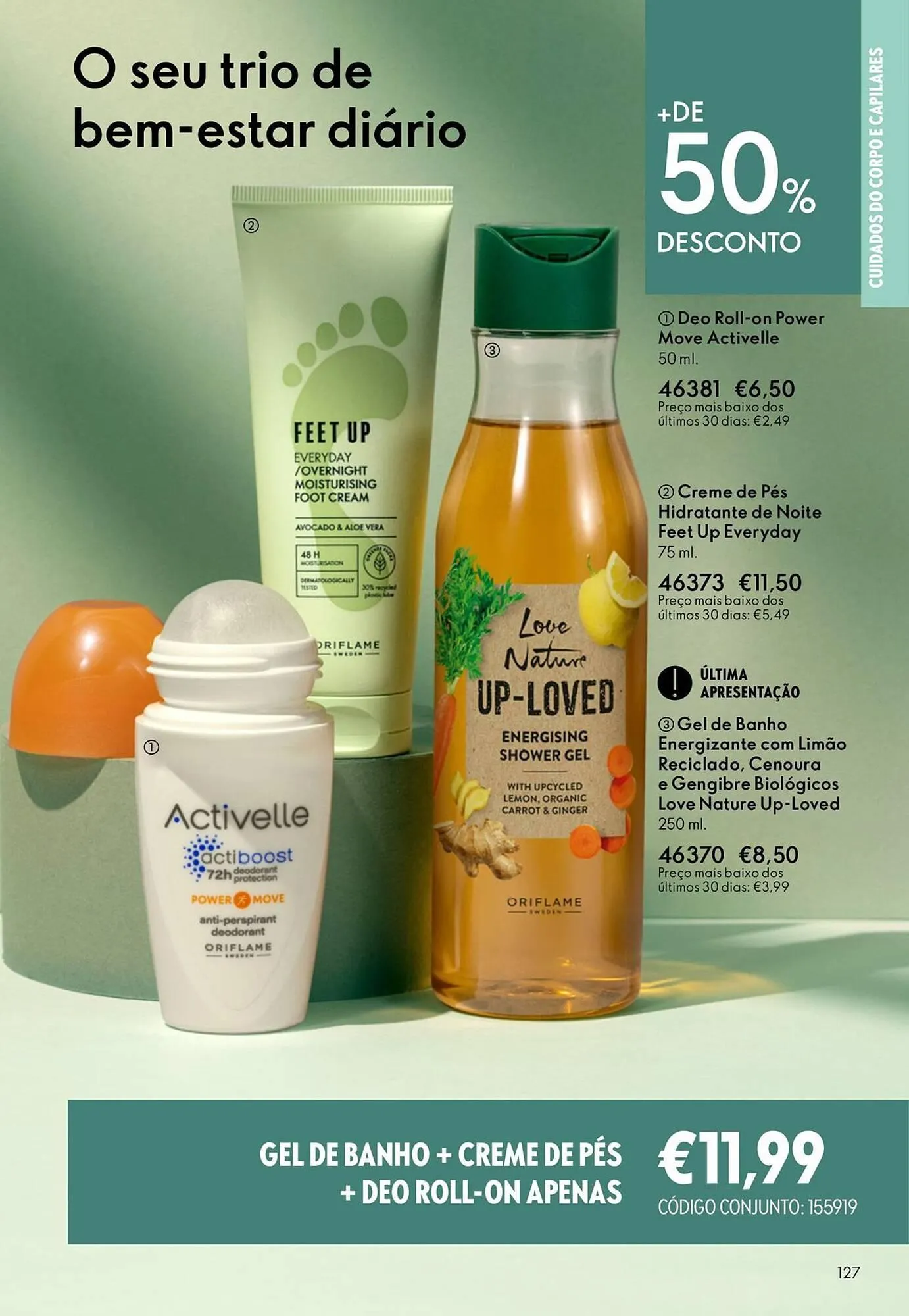 Folheto Catálogo Oriflame de 15 de abril até 5 de maio 2026 - Pagina 127