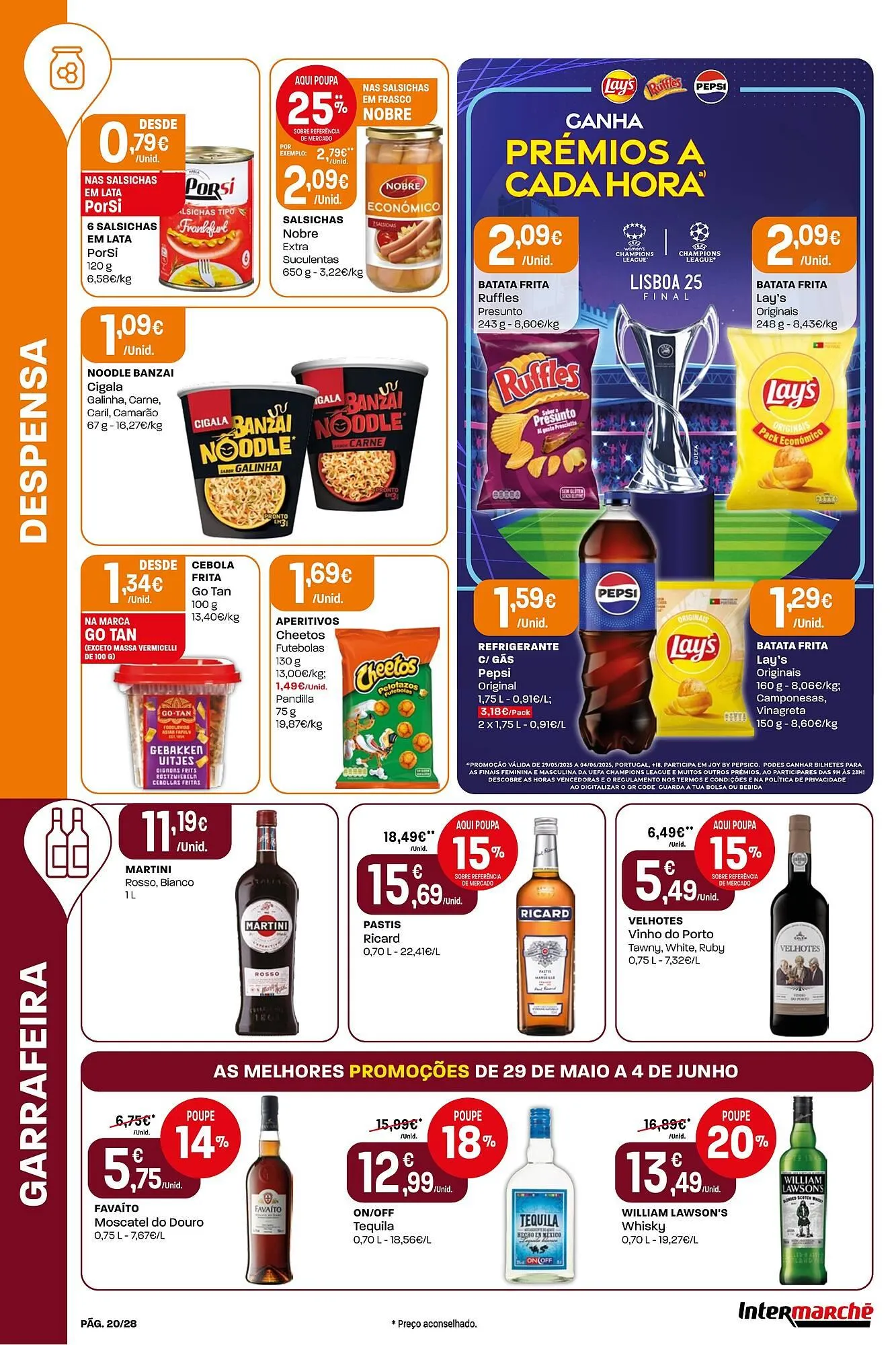 Folheto Folheto Intermarché de 29 de maio até 4 de junho 2025 - Pagina 20