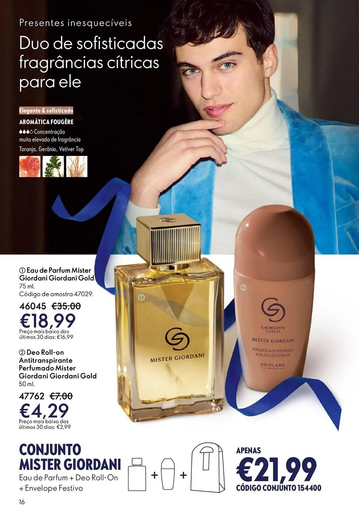 Folheto Catálogo Oriflame de 3 de dezembro até 22 de dezembro 2025 - Pagina 16