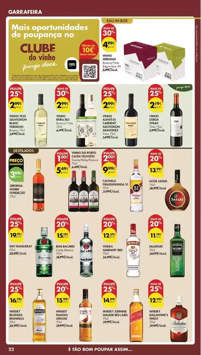 Folheto Pechinchas exclusivas de 29 de outubro até 4 de novembro 2024 - Pagina 14