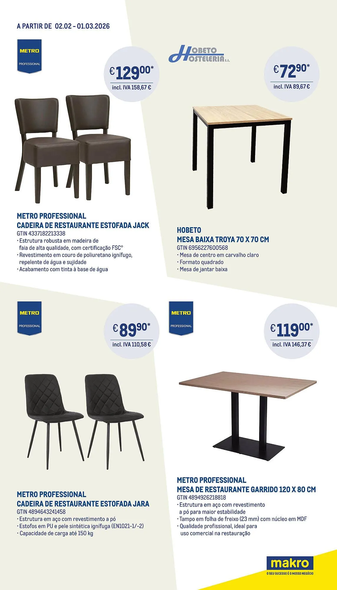 Folheto Catálogo Makro de 2 de fevereiro até 1 de março 2026 - Pagina 2