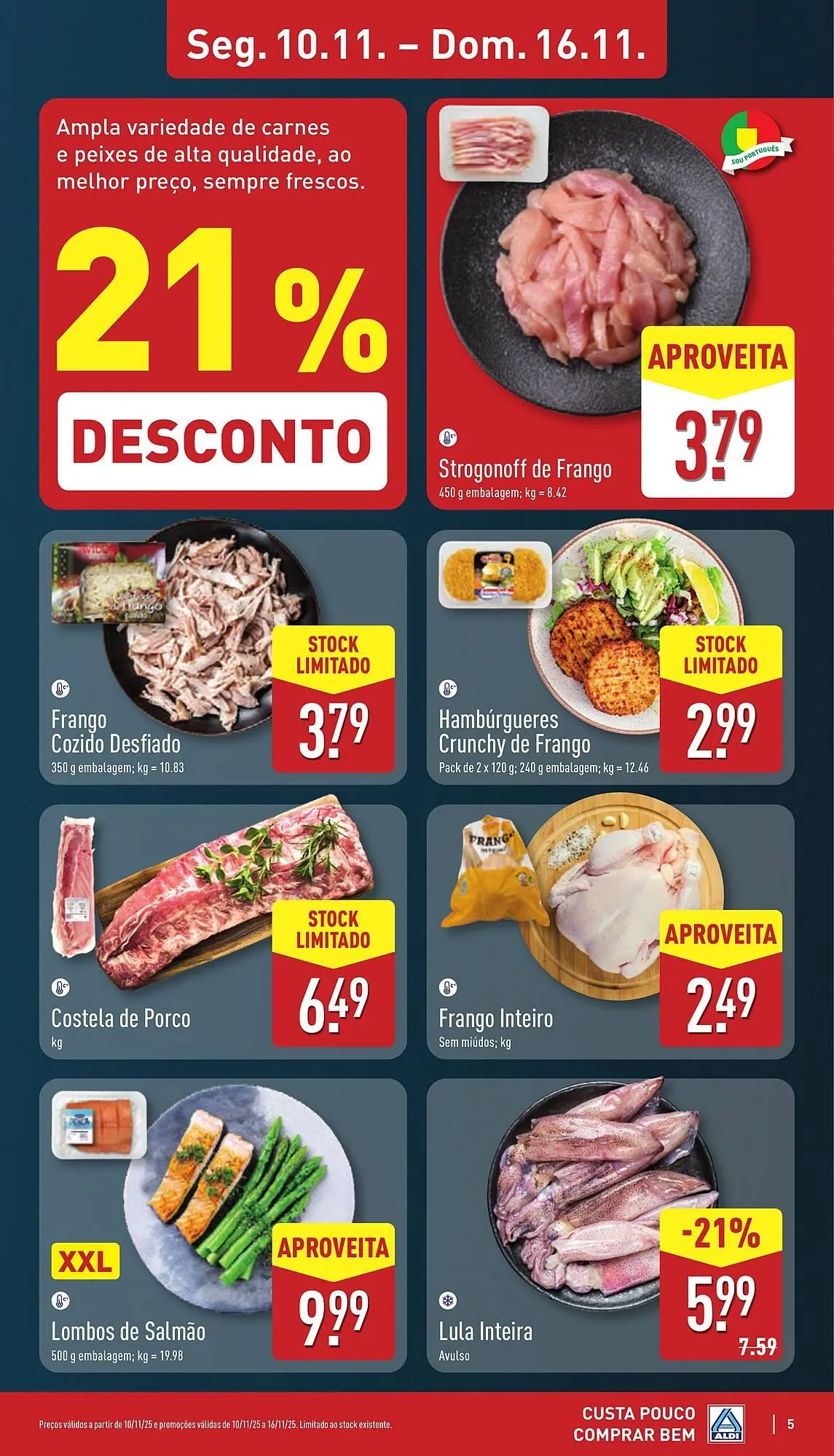 Folheto Folheto ALDI de 10 de novembro até 16 de novembro 2025 - Pagina 5