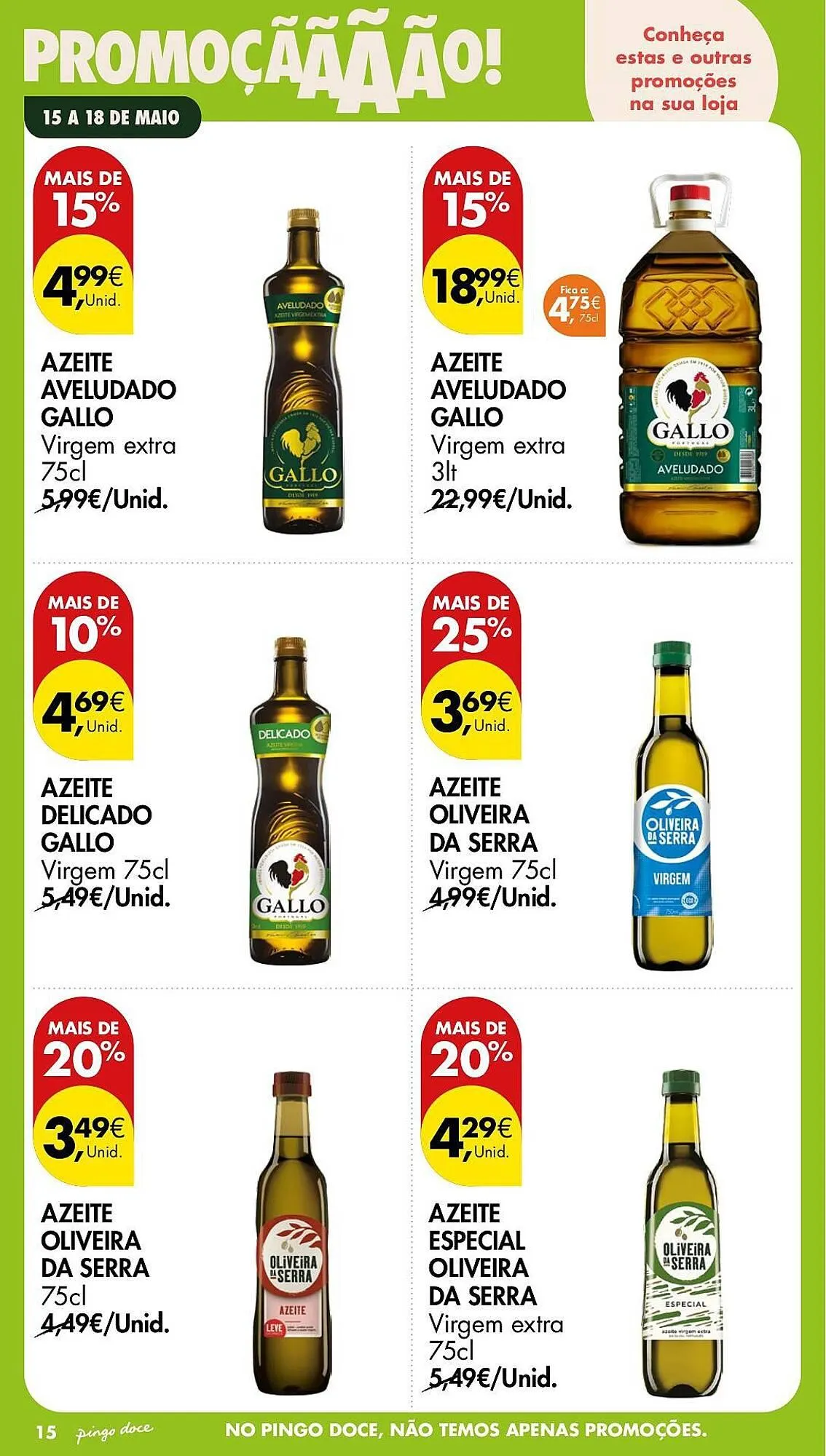Folheto Folheto Pingo Doce de 15 de maio até 18 de maio 2026 - Pagina 14