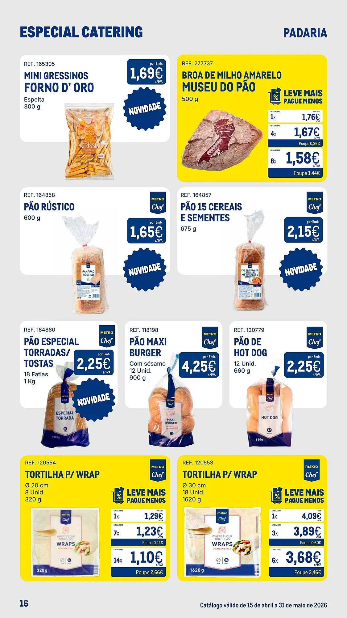 Folheto Catálogo Makro de 16 de abril até 31 de maio 2026 - Pagina 16