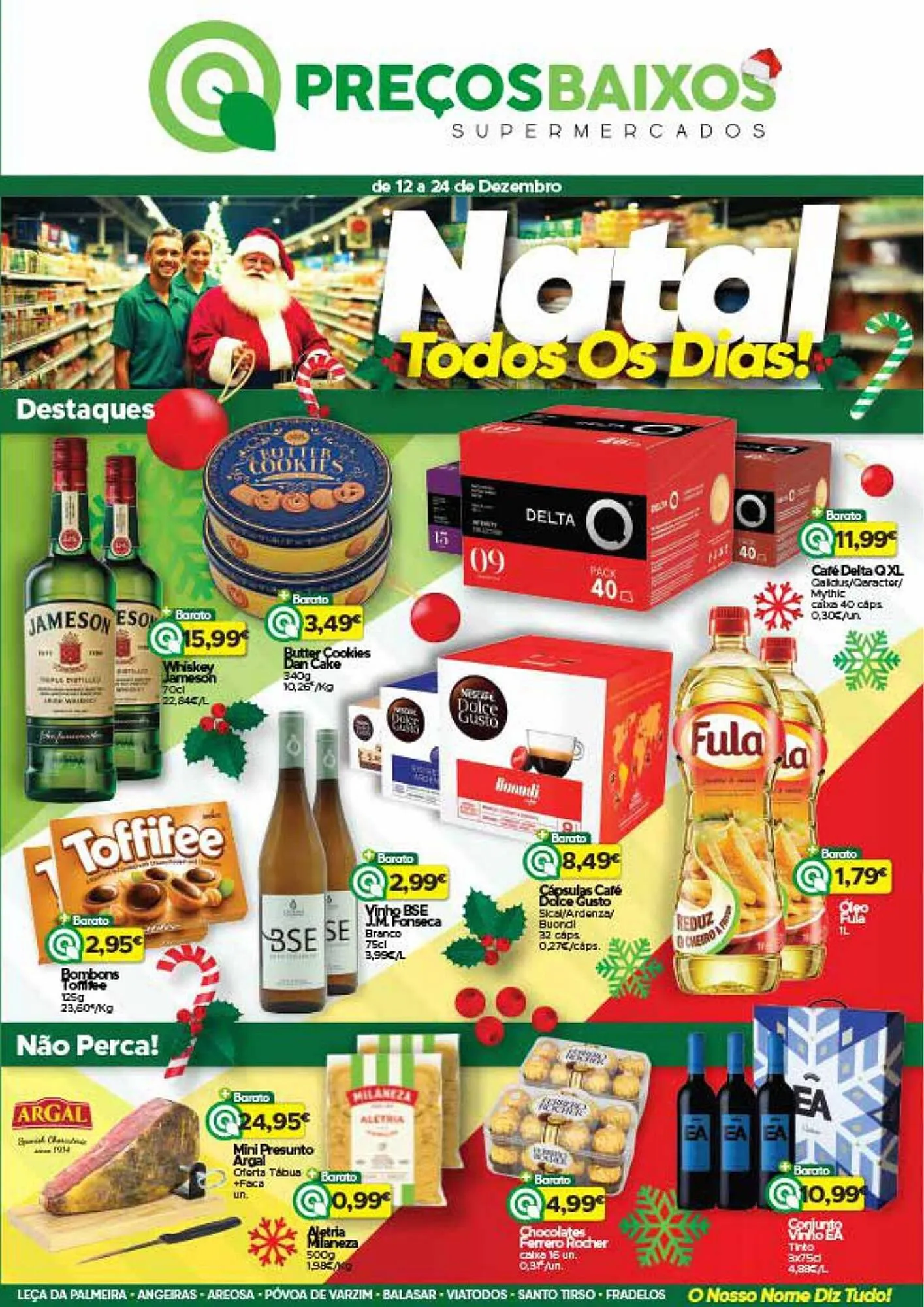 Folheto Folheto Supermercados Preços Baixos de 12 de dezembro até 24 de dezembro 2025 - Pagina 1