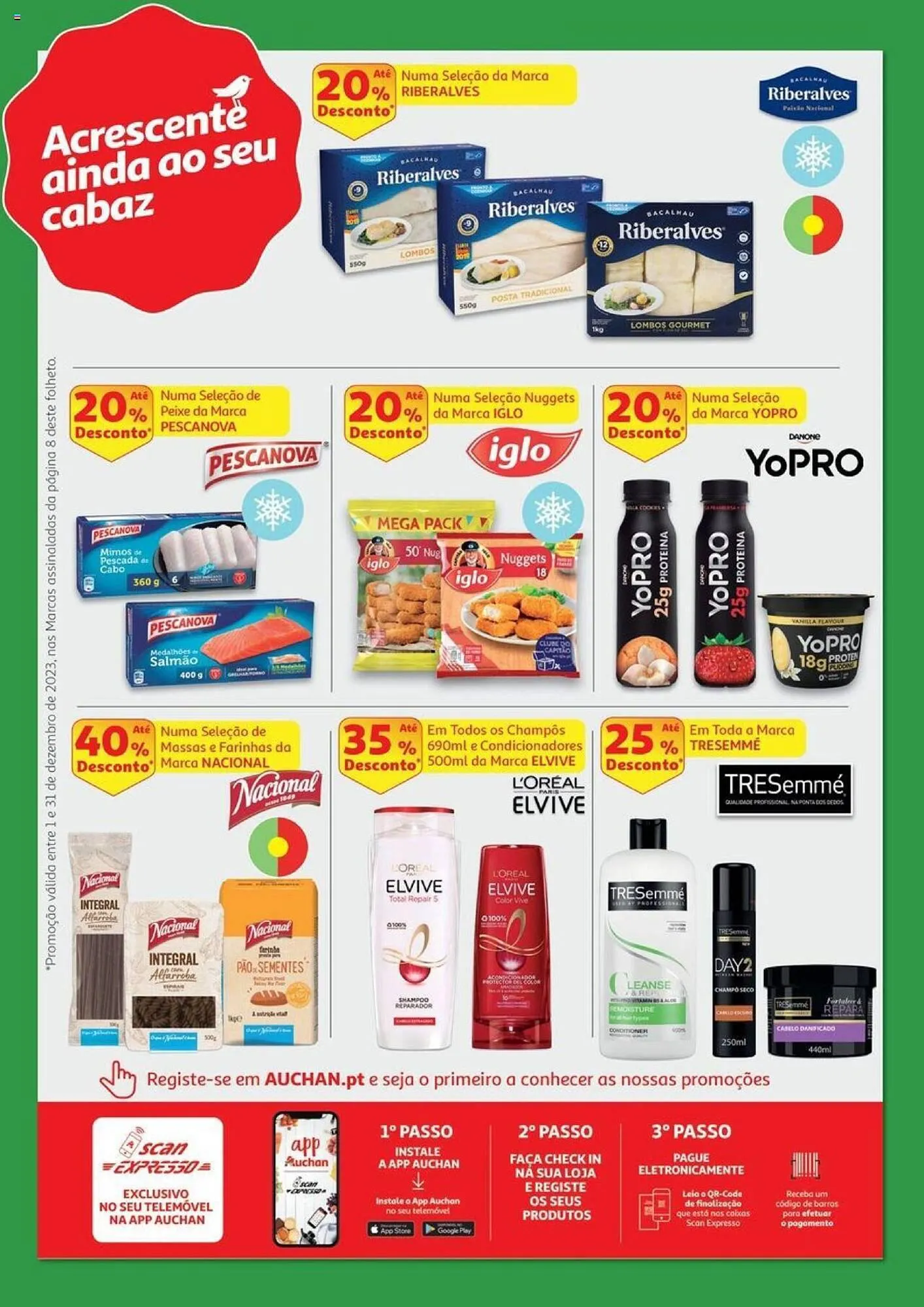 Folheto Folheto Auchan de 1 de dezembro até 31 de dezembro 2023 - Pagina 8