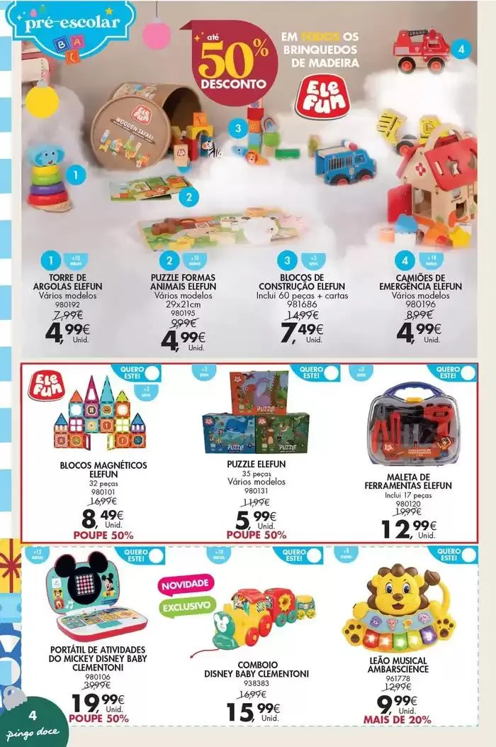 Folheto Descubra ofertas atrativas de 21 de novembro até 6 de dezembro 2024 - Pagina 22