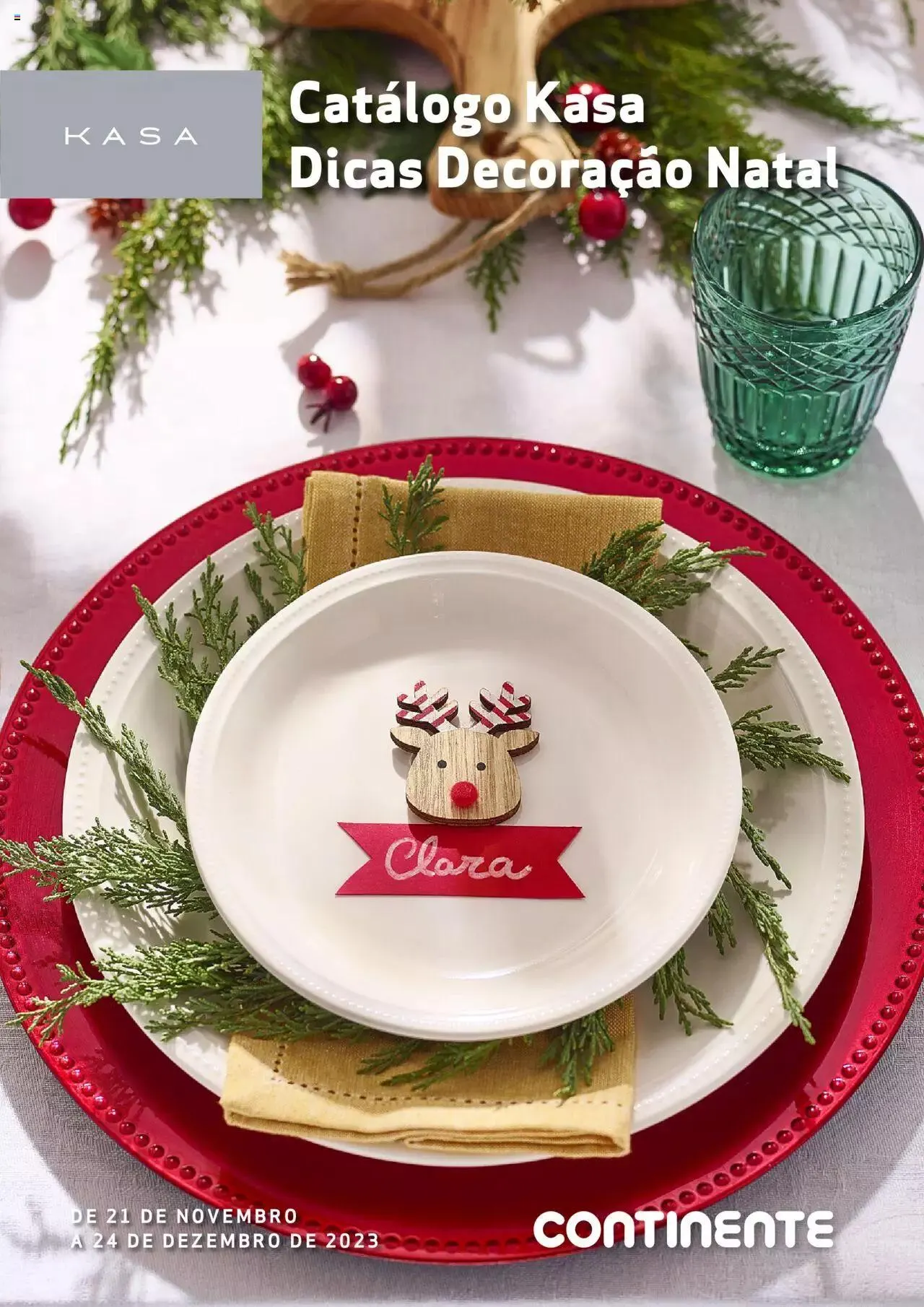 Continente Kasa Catálogo Kasa Dicas Decoração Natal - 0