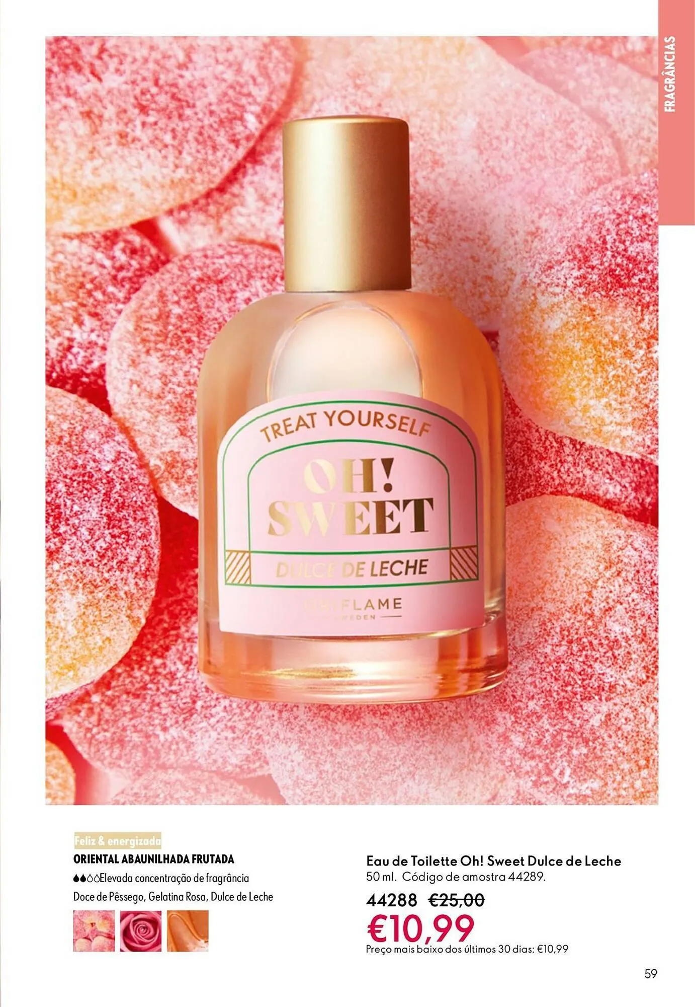 Folheto Catálogo Oriflame de 23 de dezembro até 20 de janeiro 2026 - Pagina 59