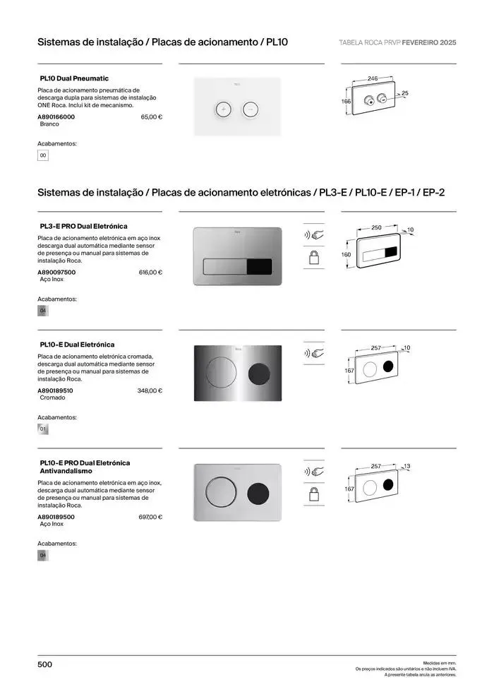 Folheto Soluções de Banho  de 6 de janeiro até 31 de dezembro 2025 - Pagina 502