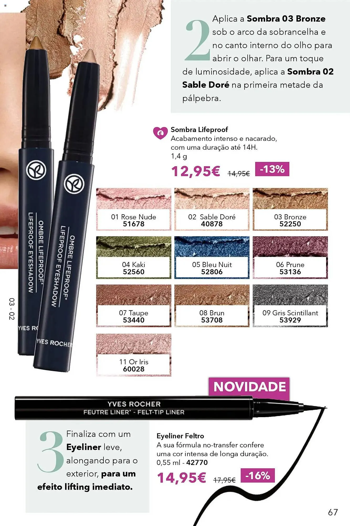 Folheto Catálogo Yves Rocher de 31 de março até 17 de abril 2026 - Pagina 67