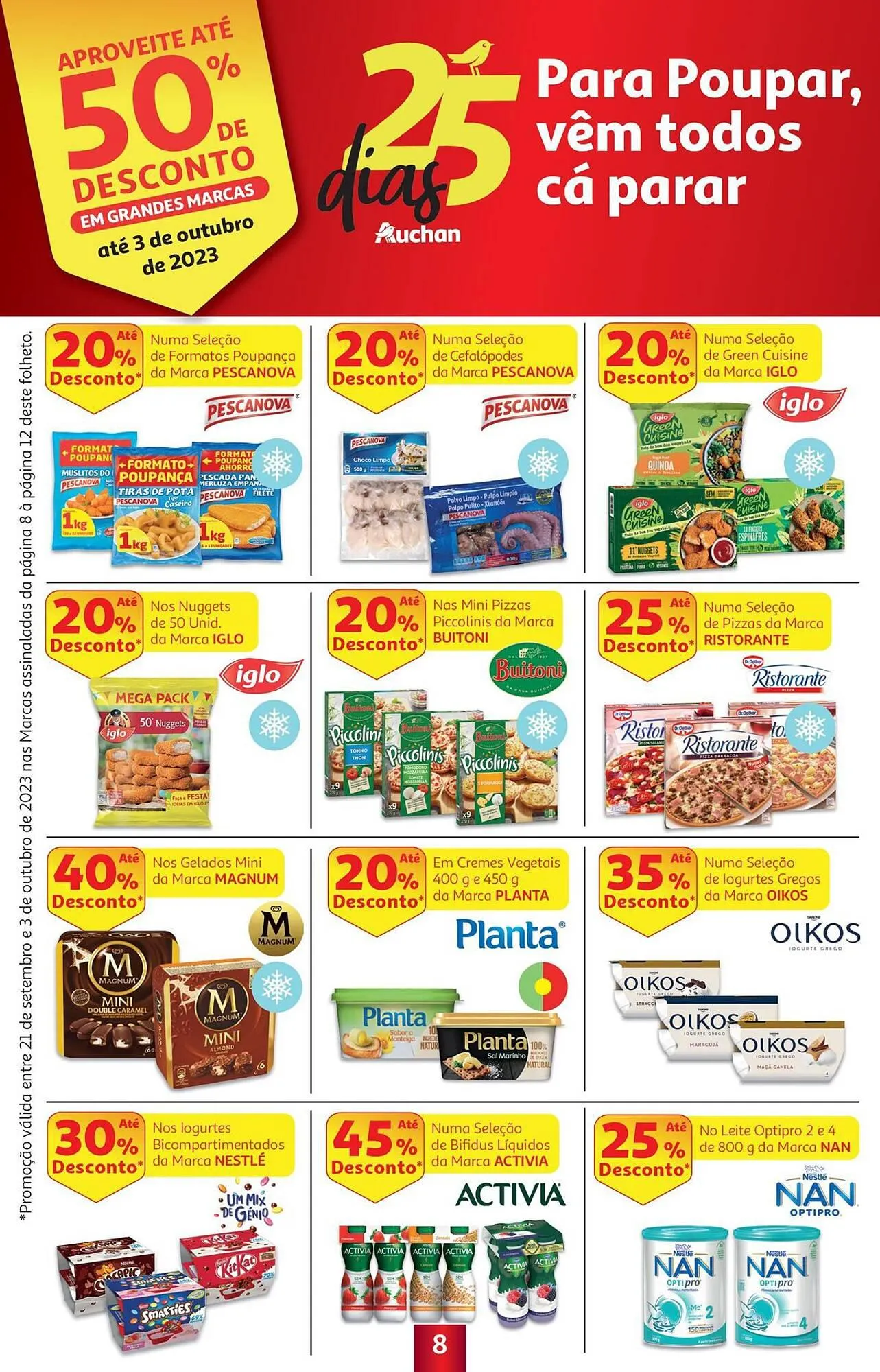 Folheto Folheto Auchan de 21 de setembro até 3 de outubro 2023 - Pagina 8