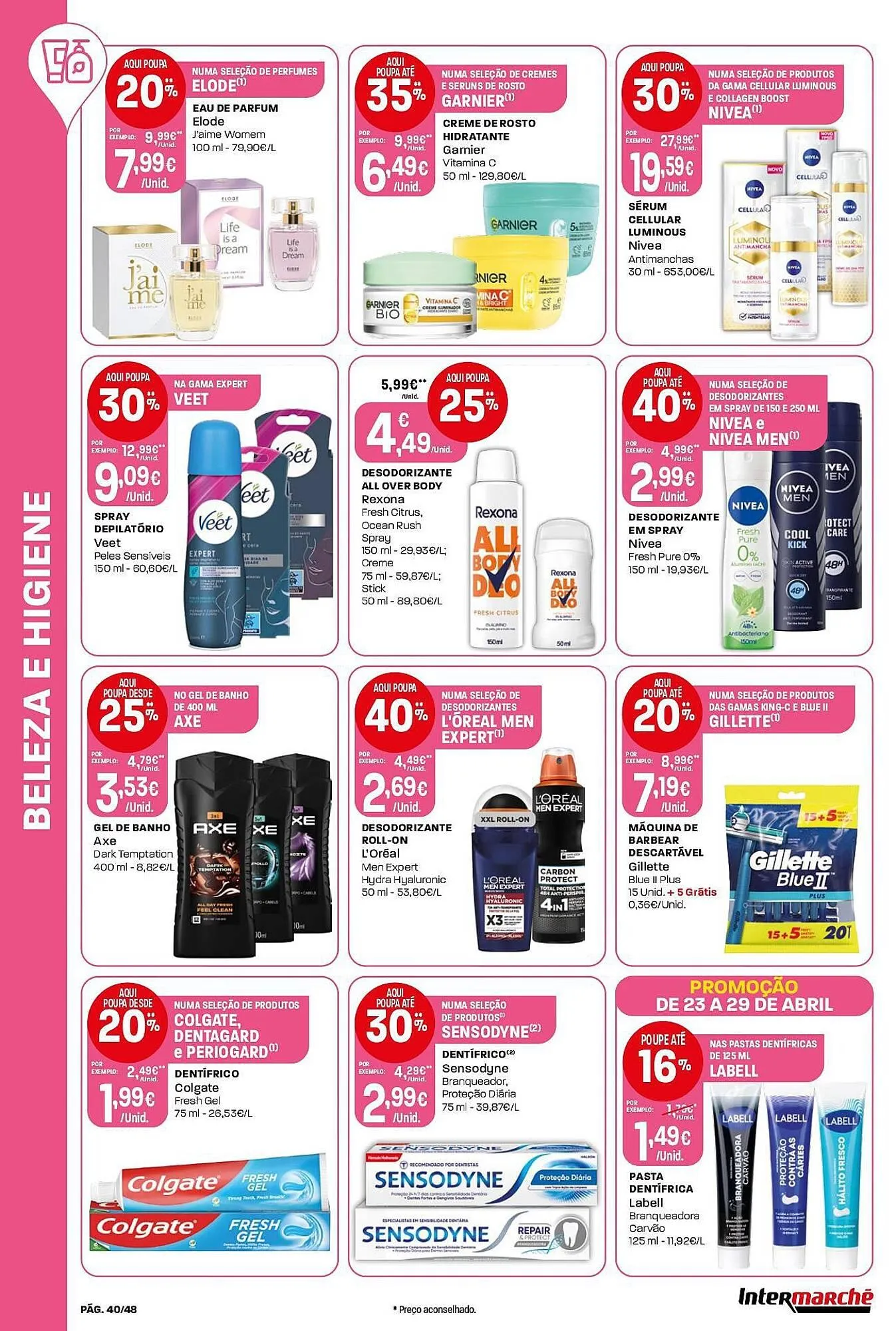 Folheto Folheto Intermarché de 23 de abril até 29 de abril 2026 - Pagina 40