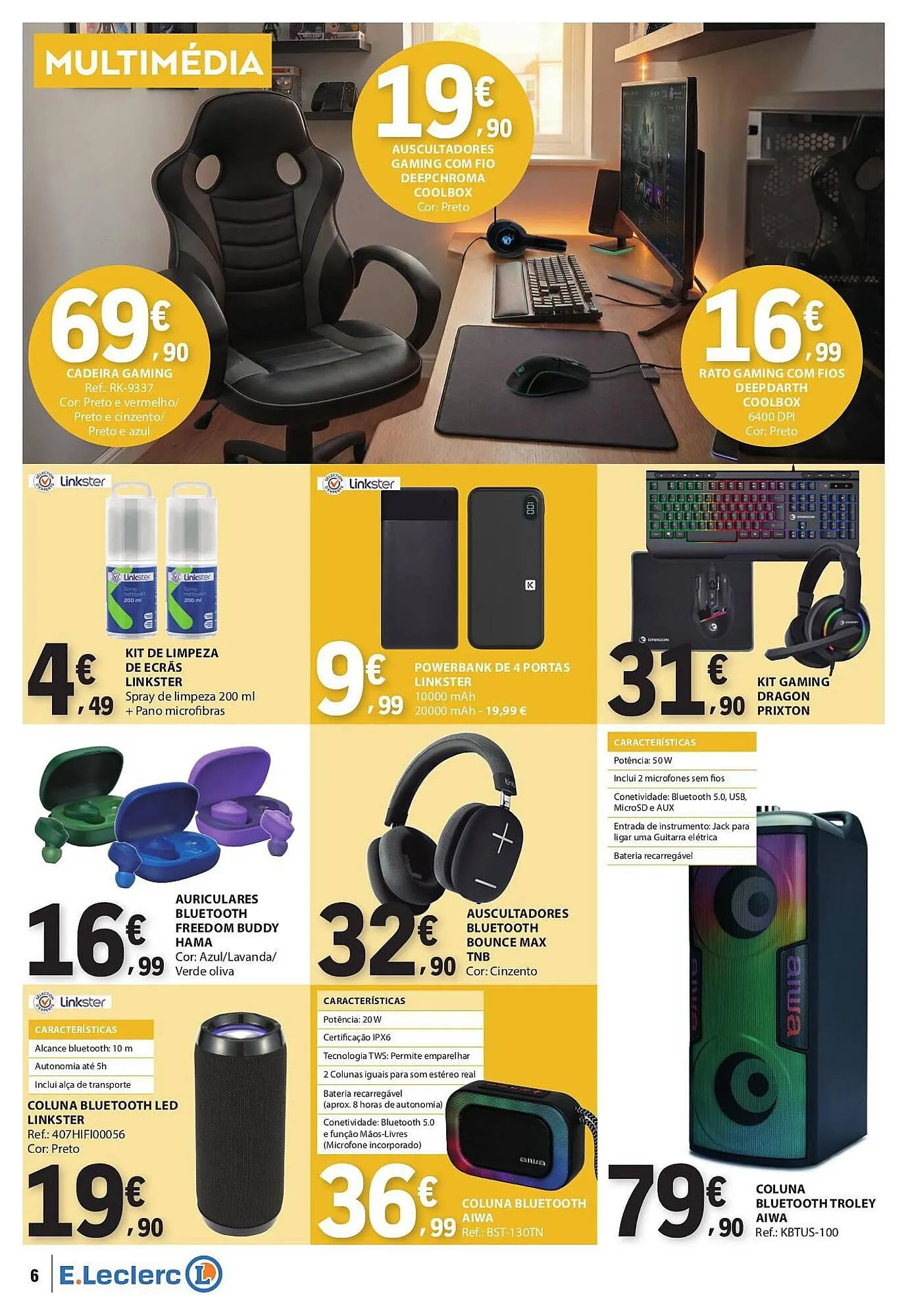Folheto Folheto E.Leclerc de 12 de março até 25 de março 2026 - Pagina 6