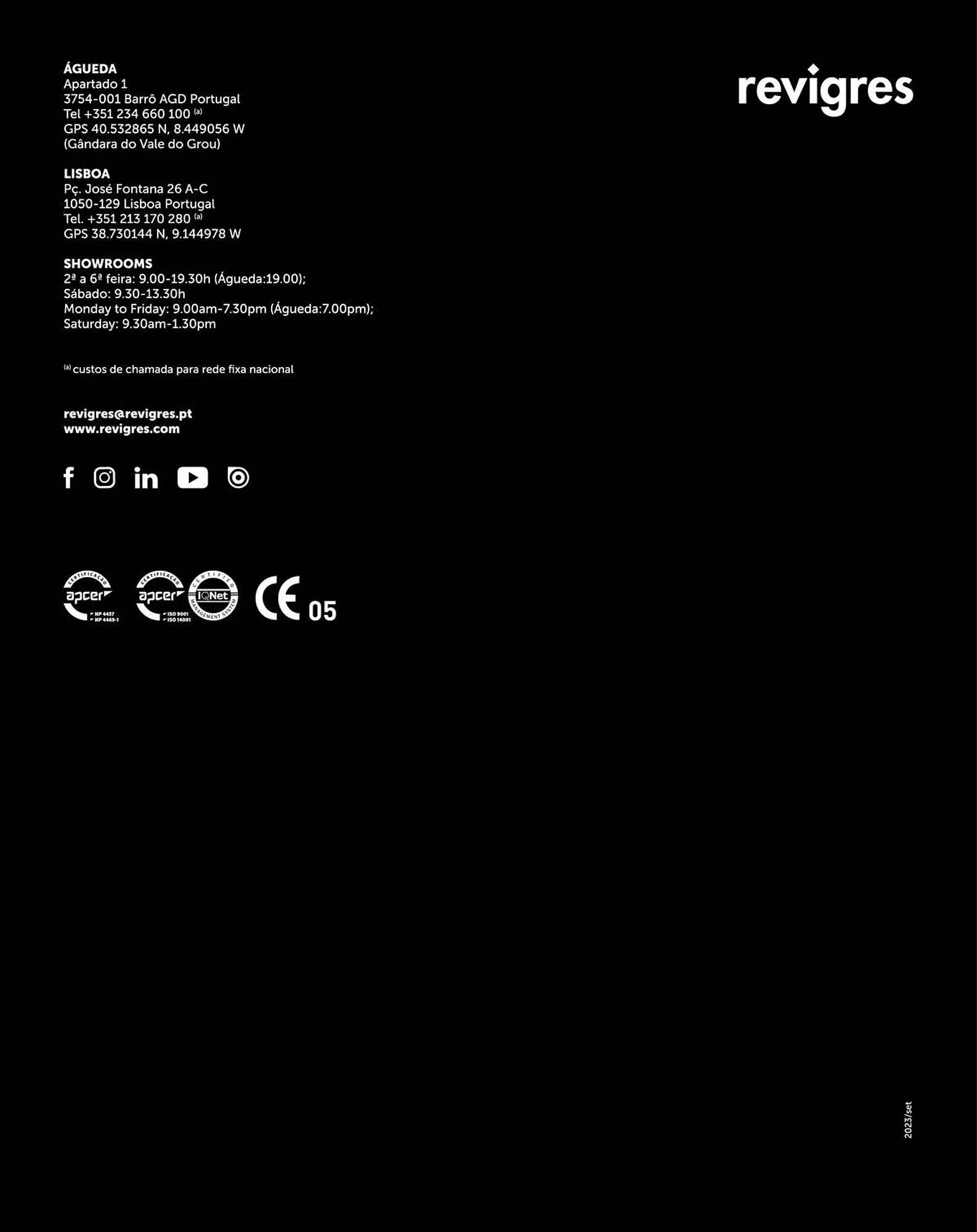 Folheto Folheto Revigres de 6 de novembro até 31 de dezembro 2023 - Pagina 19