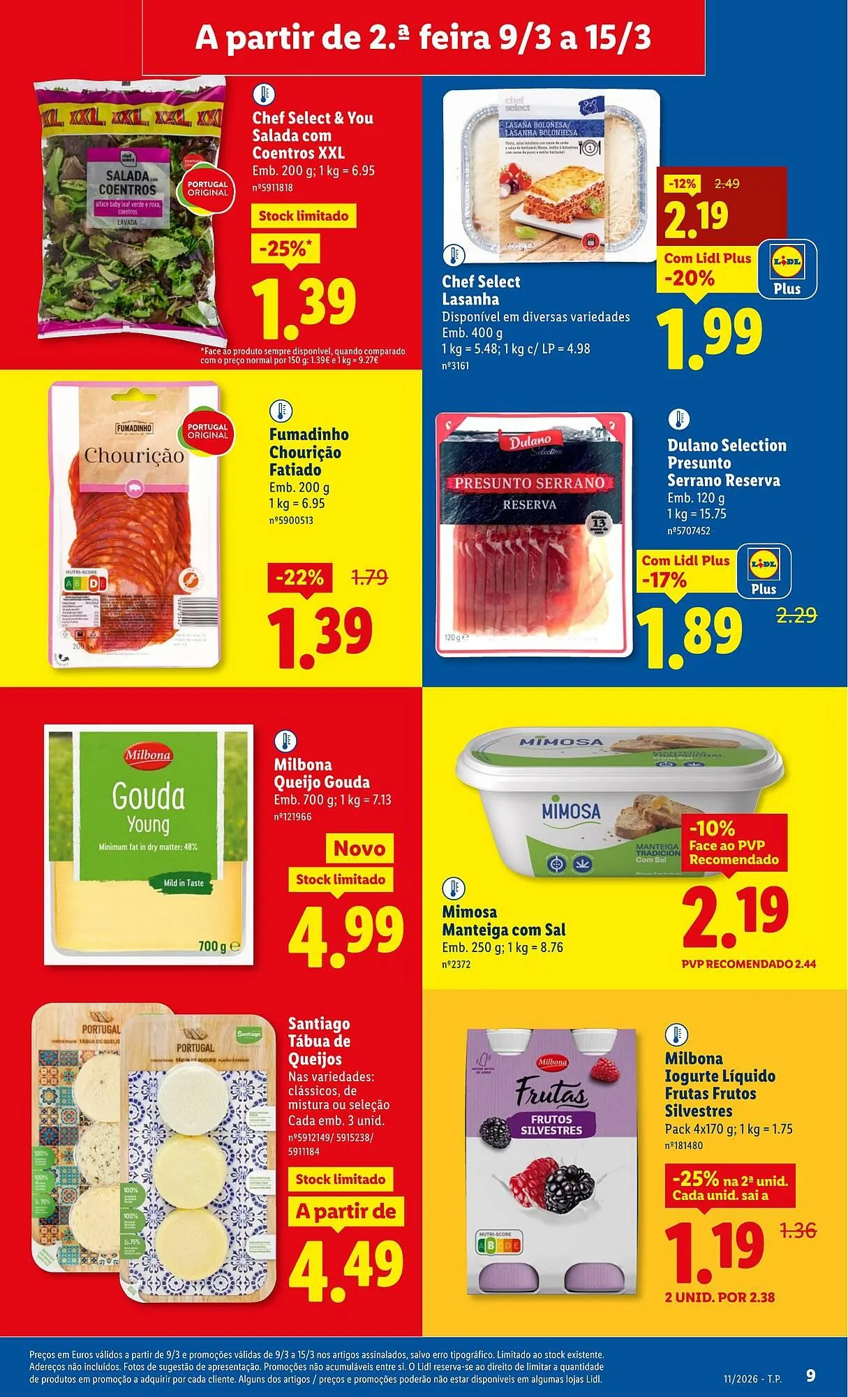 Folheto Folheto Lidl de 9 de março até 15 de março 2026 - Pagina 9