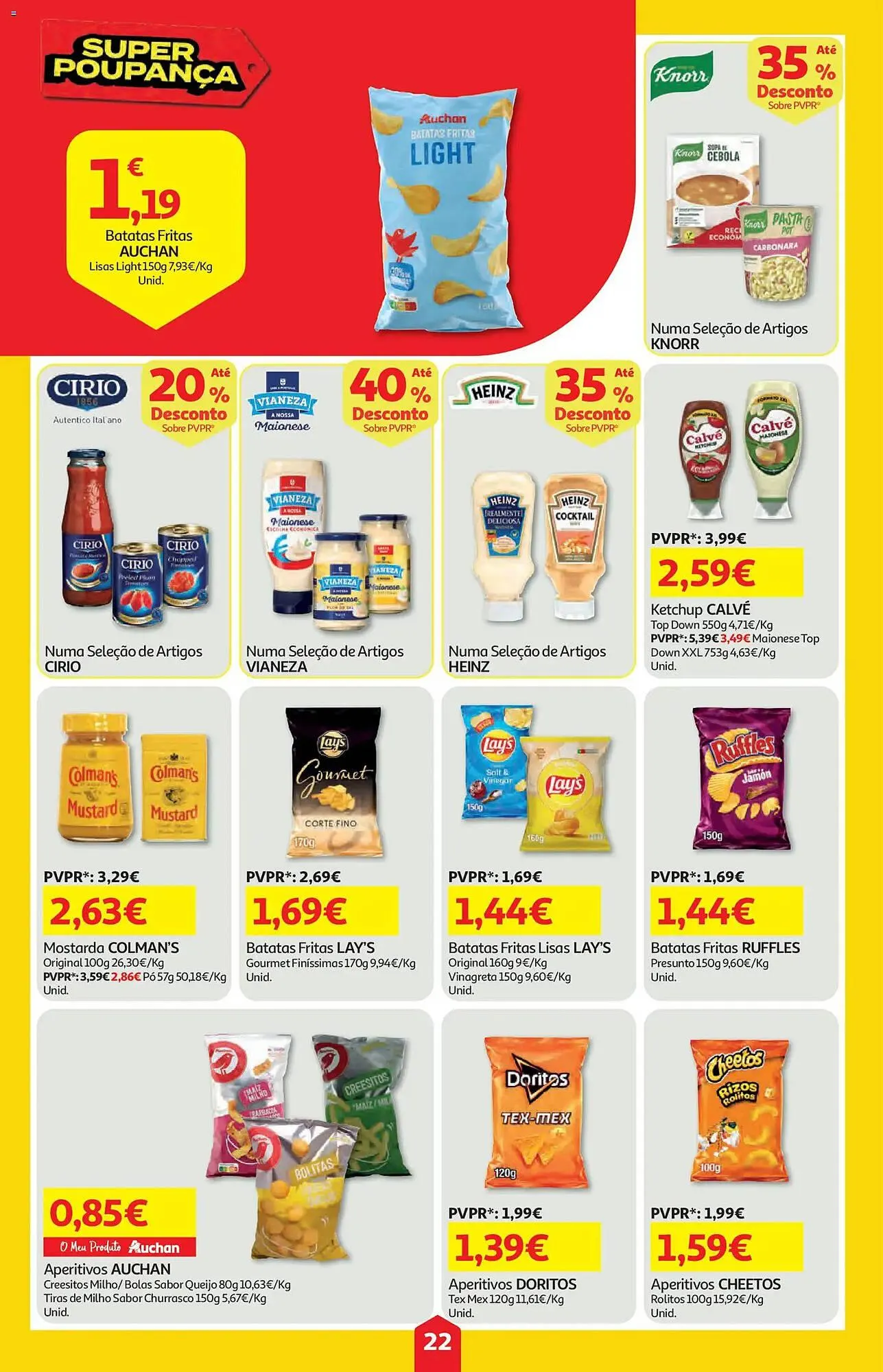 Folheto Folheto Auchan de 14 de maio até 20 de maio 2026 - Pagina 22