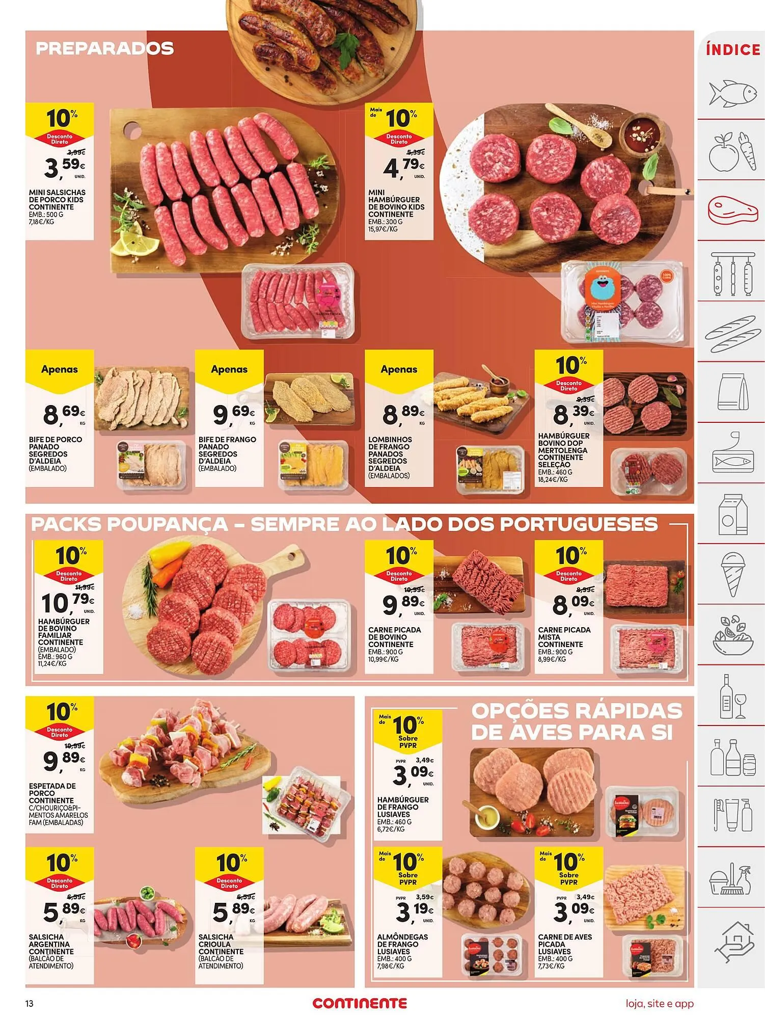 Folheto folheto Continente de 2 de setembro até 8 de setembro 2025 - Pagina 13