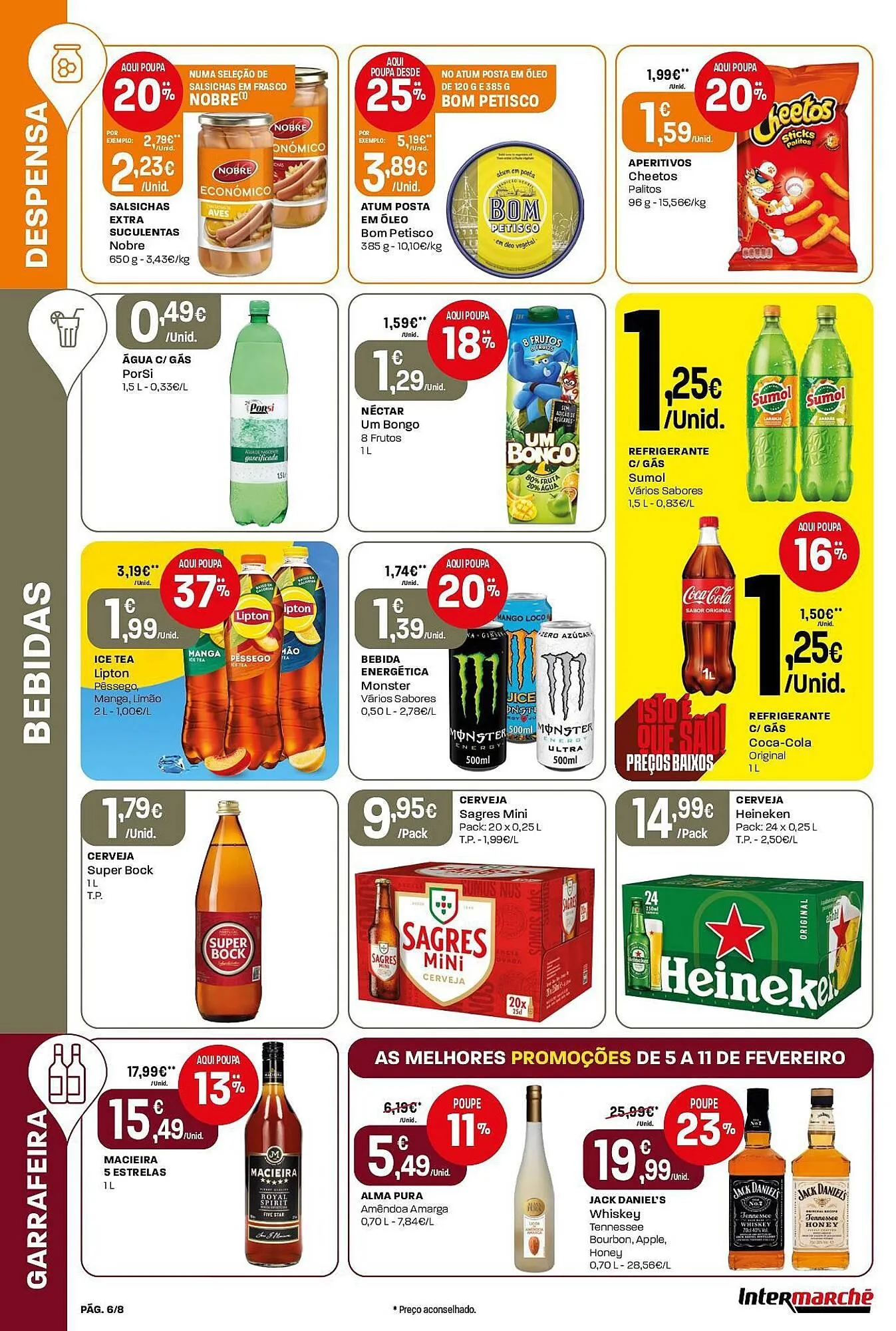 Folheto Folheto Intermarché de 5 de fevereiro até 11 de fevereiro 2026 - Pagina 6