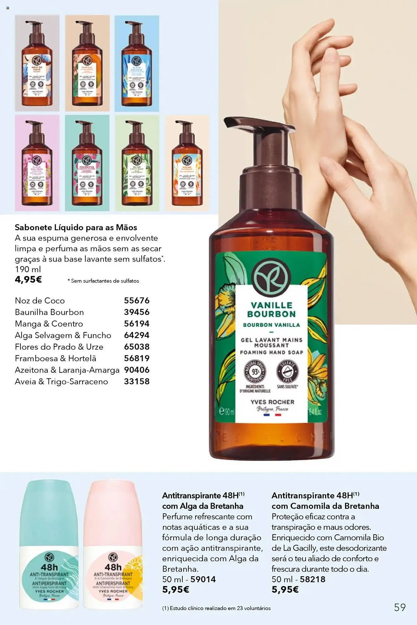 Folheto Folheto Yves Rocher de 26 de março até 15 de abril 2025 - Pagina 59