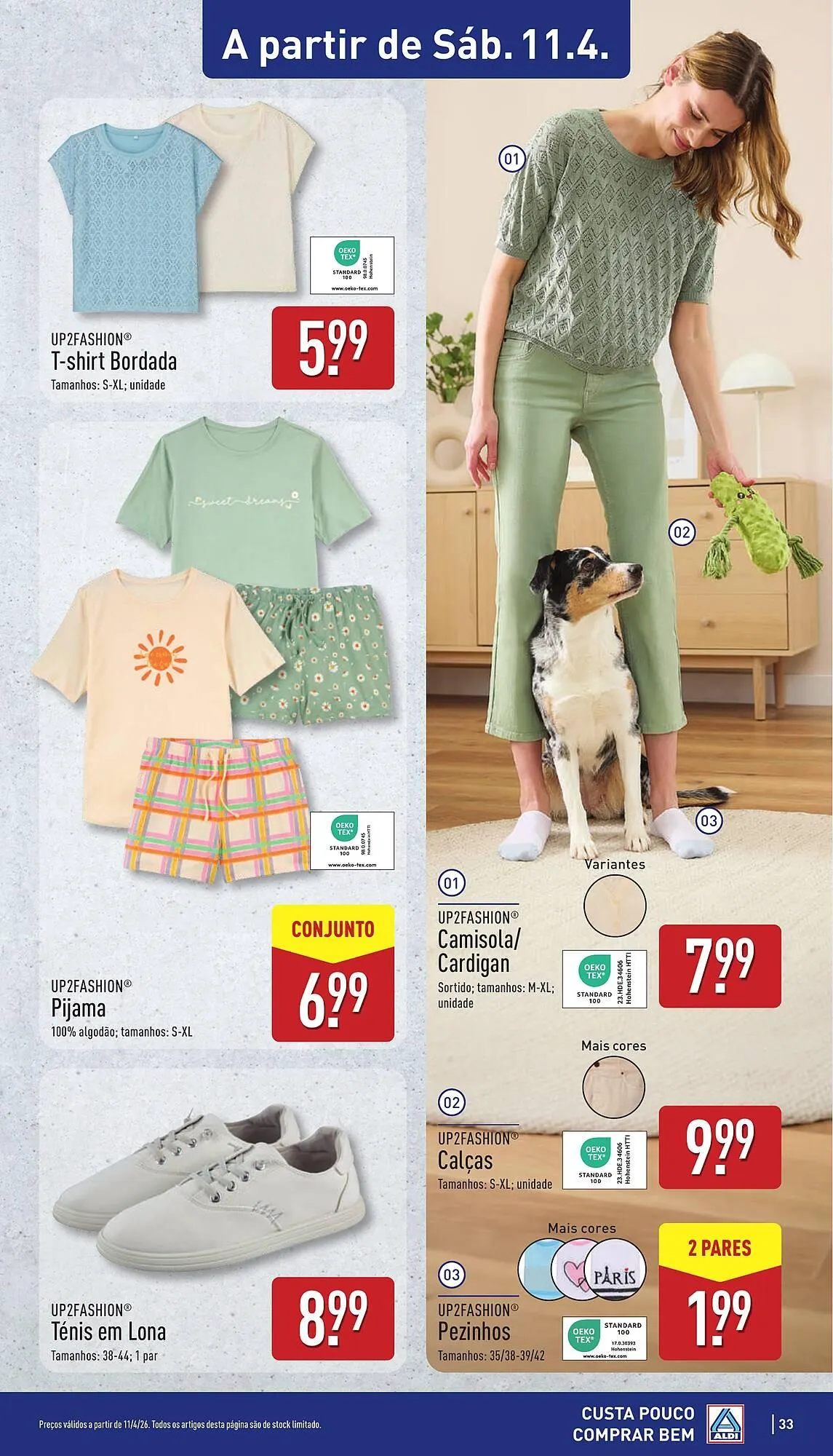 Folheto Folheto ALDI de 6 de abril até 12 de abril 2026 - Pagina 33