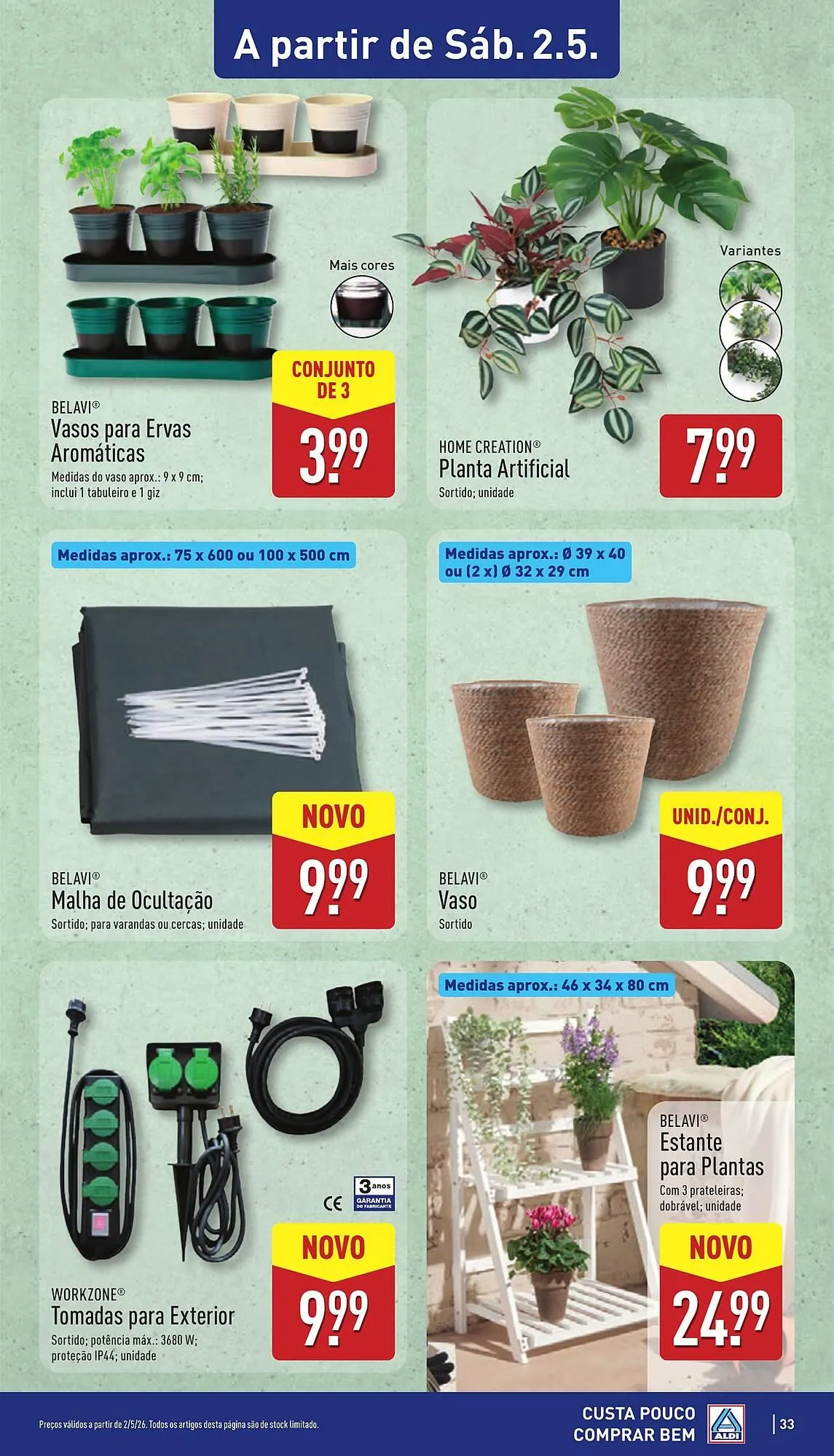 Folheto Folheto ALDI de 27 de abril até 3 de maio 2026 - Pagina 33