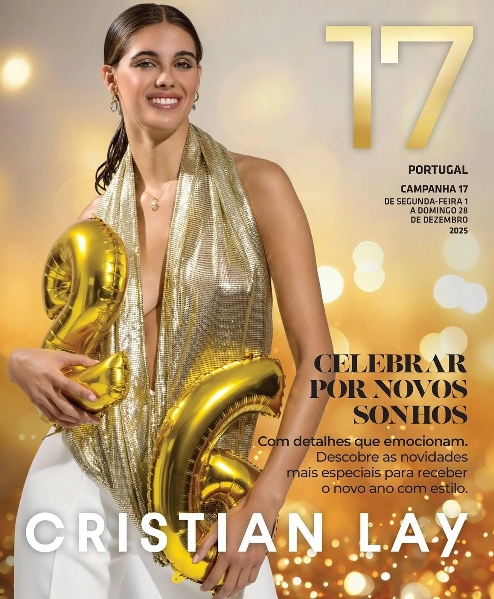 Folheto Catálogo Cristian Lay de 1 de dezembro até 28 de dezembro 2025 - Pagina 1