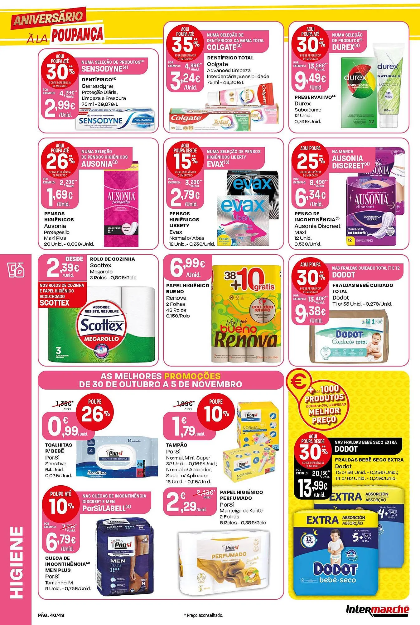 Folheto Folheto Intermarché de 30 de outubro até 5 de novembro 2025 - Pagina 40