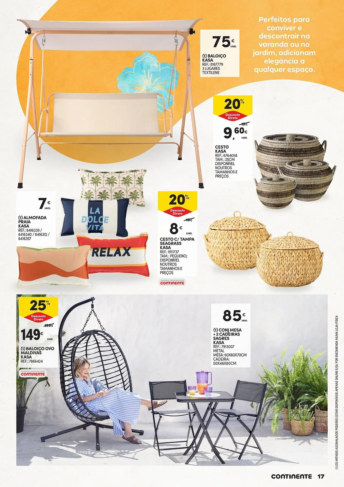 Folheto Folheto Continente de 20 de maio até 22 de junho 2025 - Pagina 17