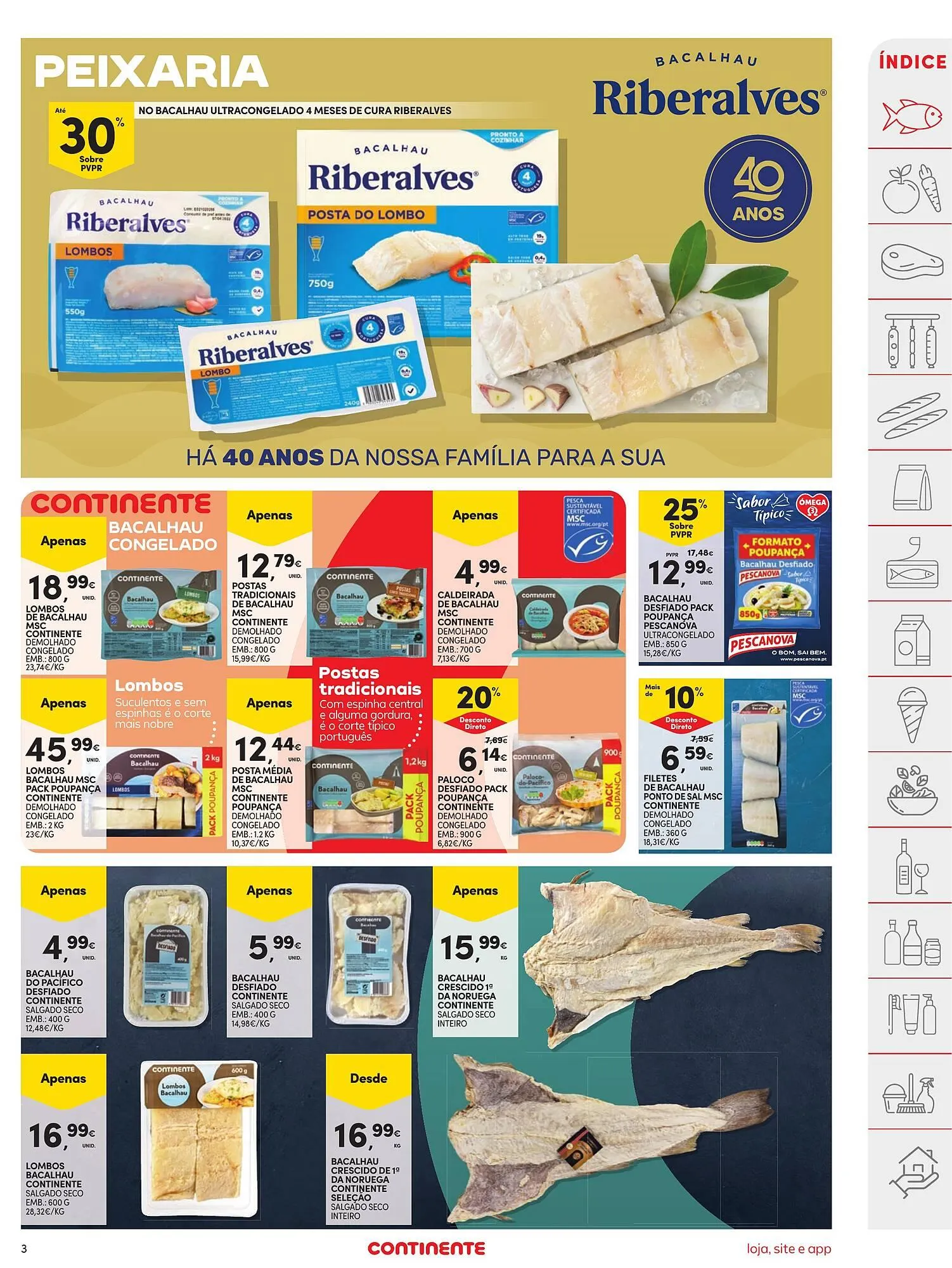 Folheto Folheto Continente de 31 de março até 6 de abril 2026 - Pagina 3