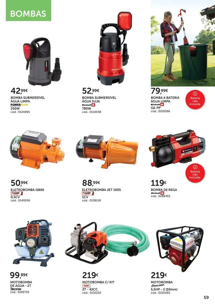 Folheto Folheto Agriloja de 3 de junho até 31 de dezembro 2024 - Pagina 59