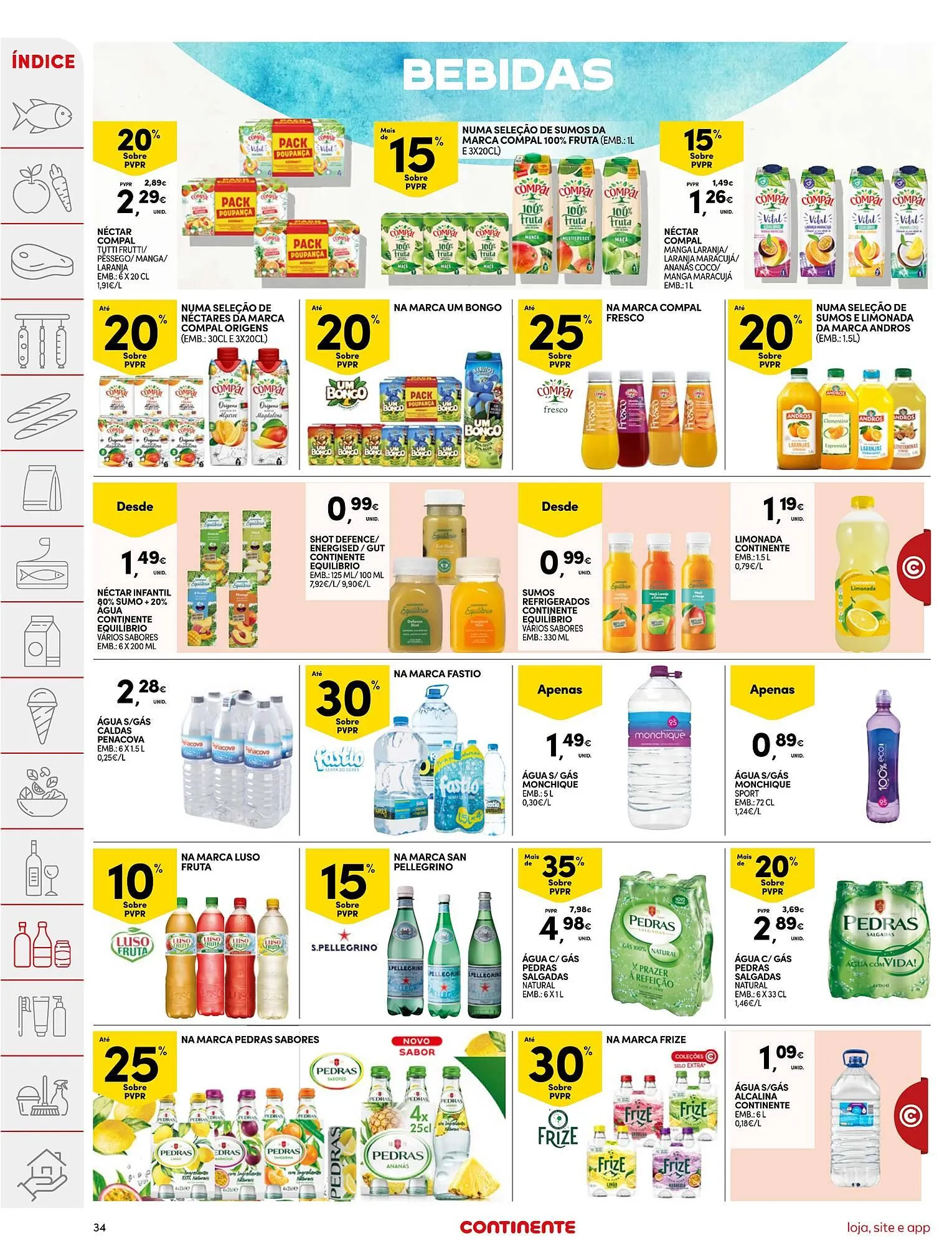 Folheto Folheto Continente de 1 de julho até 7 de julho 2025 - Pagina 34
