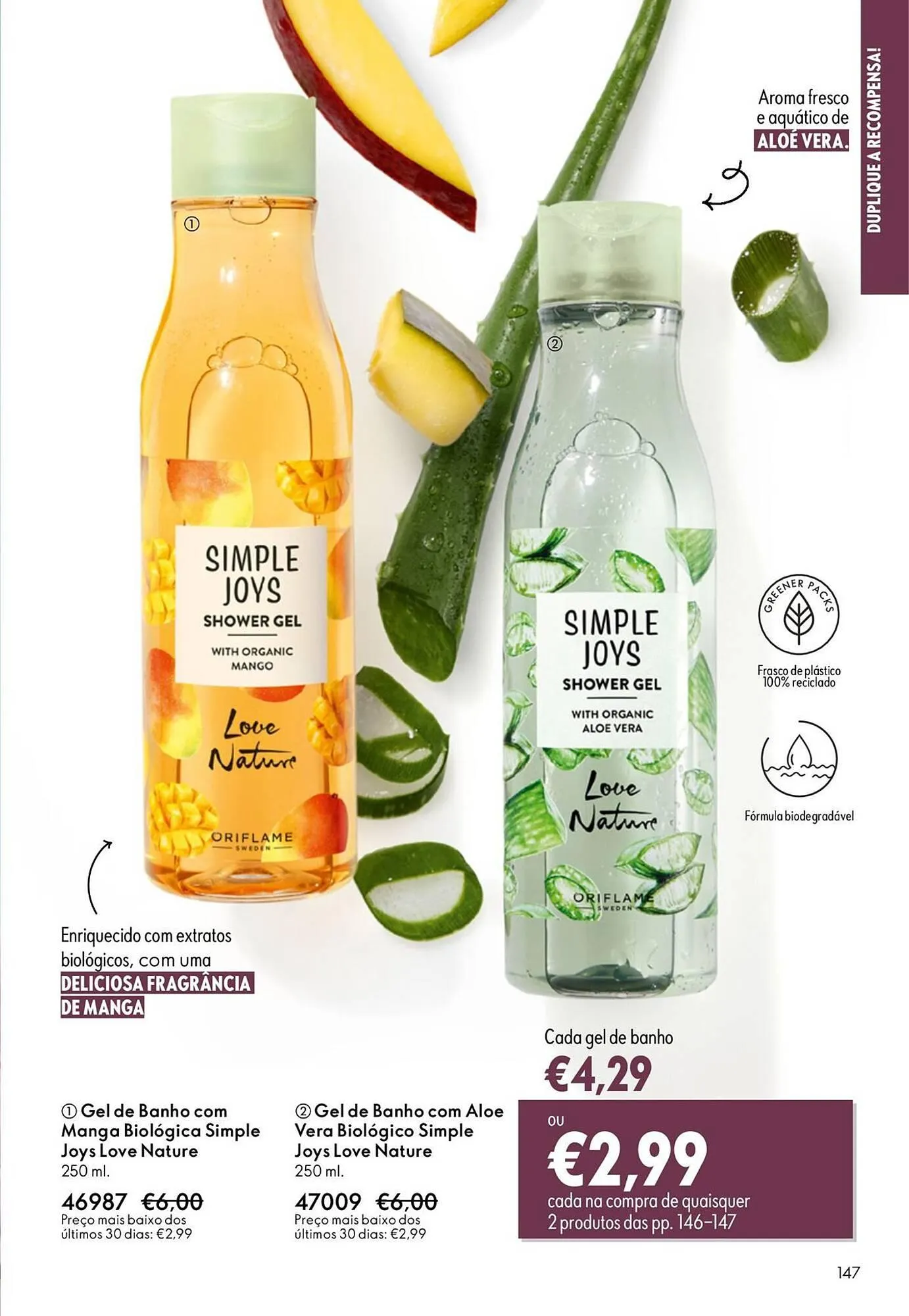 Folheto Catálogo Oriflame de 1 de outubro até 21 de outubro 2025 - Pagina 147