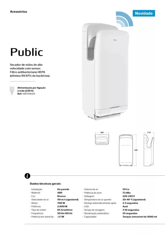 Folheto Soluções Touchless de 6 de janeiro até 31 de dezembro 2025 - Pagina 39