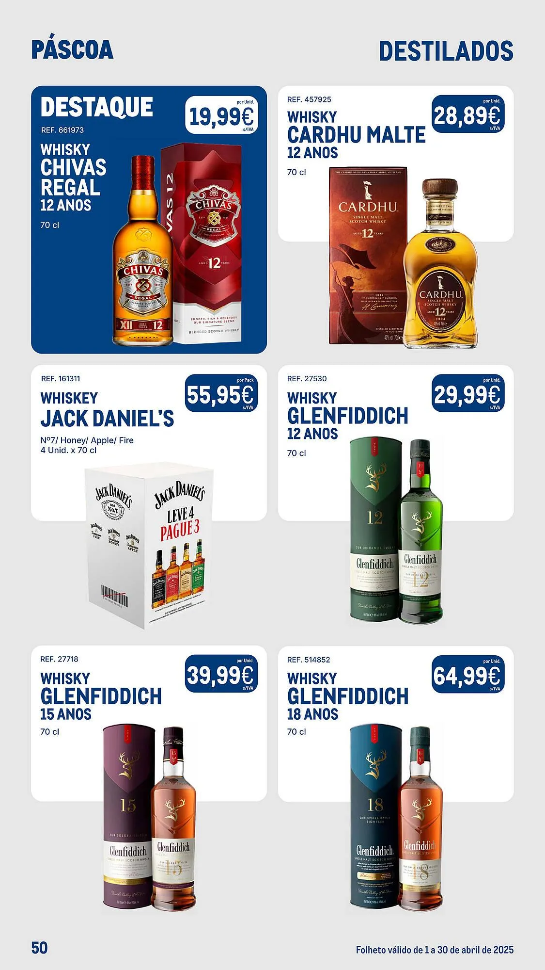 Folheto Folheto Makro de 1 de abril até 30 de abril 2025 - Pagina 50