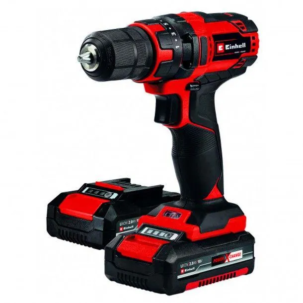 Aparafusadora sem Fio 18V + 2 Baterias 2.0Ah TC-CD 18/35 Li +39 Einhell