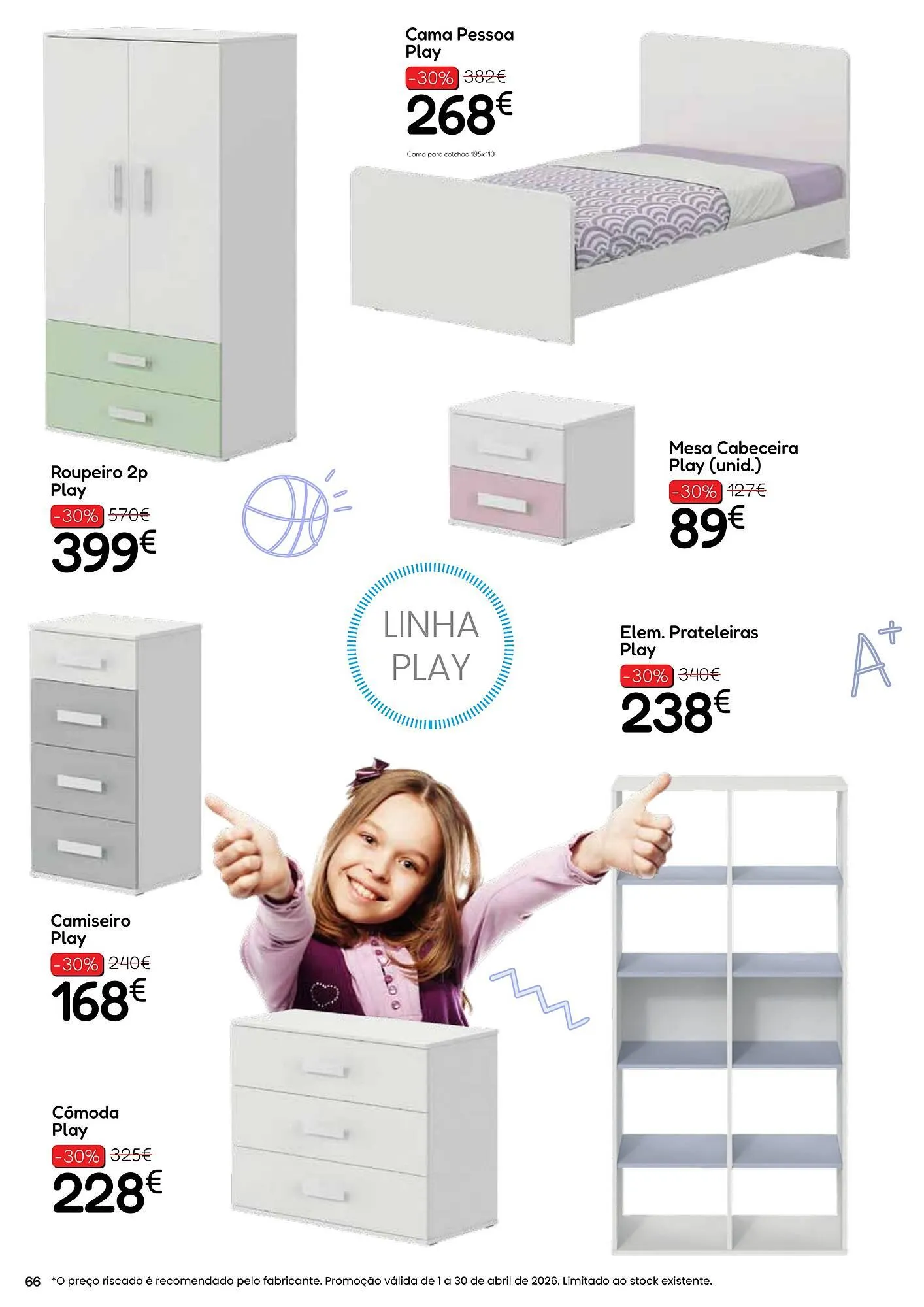 Folheto Folheto Hiper Centro do Móvel de 13 de abril até 30 de abril 2026 - Pagina 66