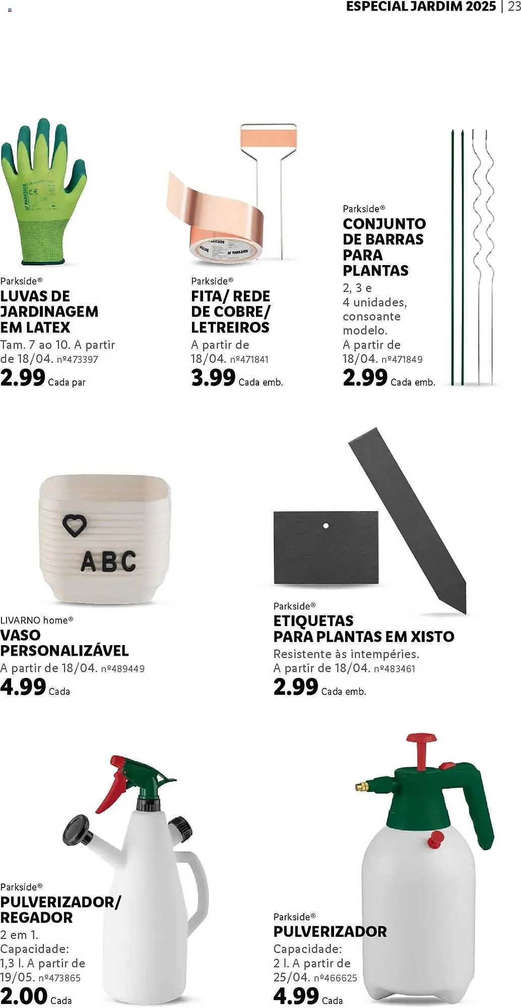 Folheto Folheto Lidl de 7 de abril até 30 de junho 2025 - Pagina 23