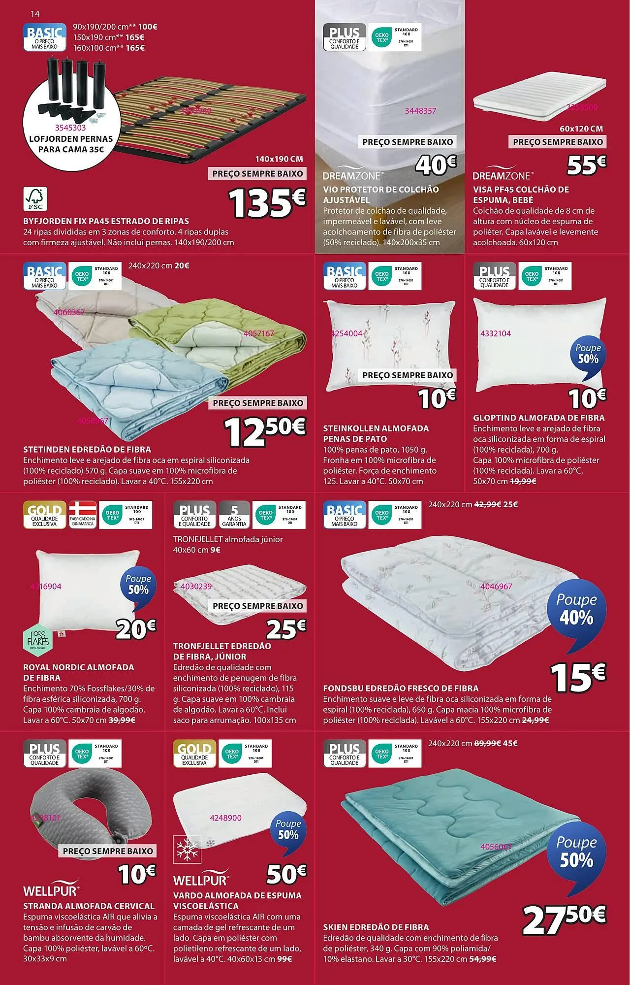 Folheto Folheto JYSK de 26 de junho até 16 de julho 2025 - Pagina 14