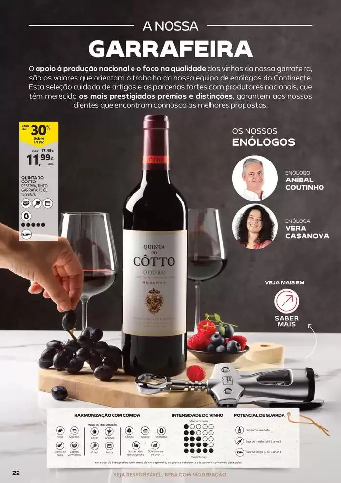 Folheto Queijos, Enchidos e Vinhos de 21 de janeiro até 9 de fevereiro 2025 - Pagina 22